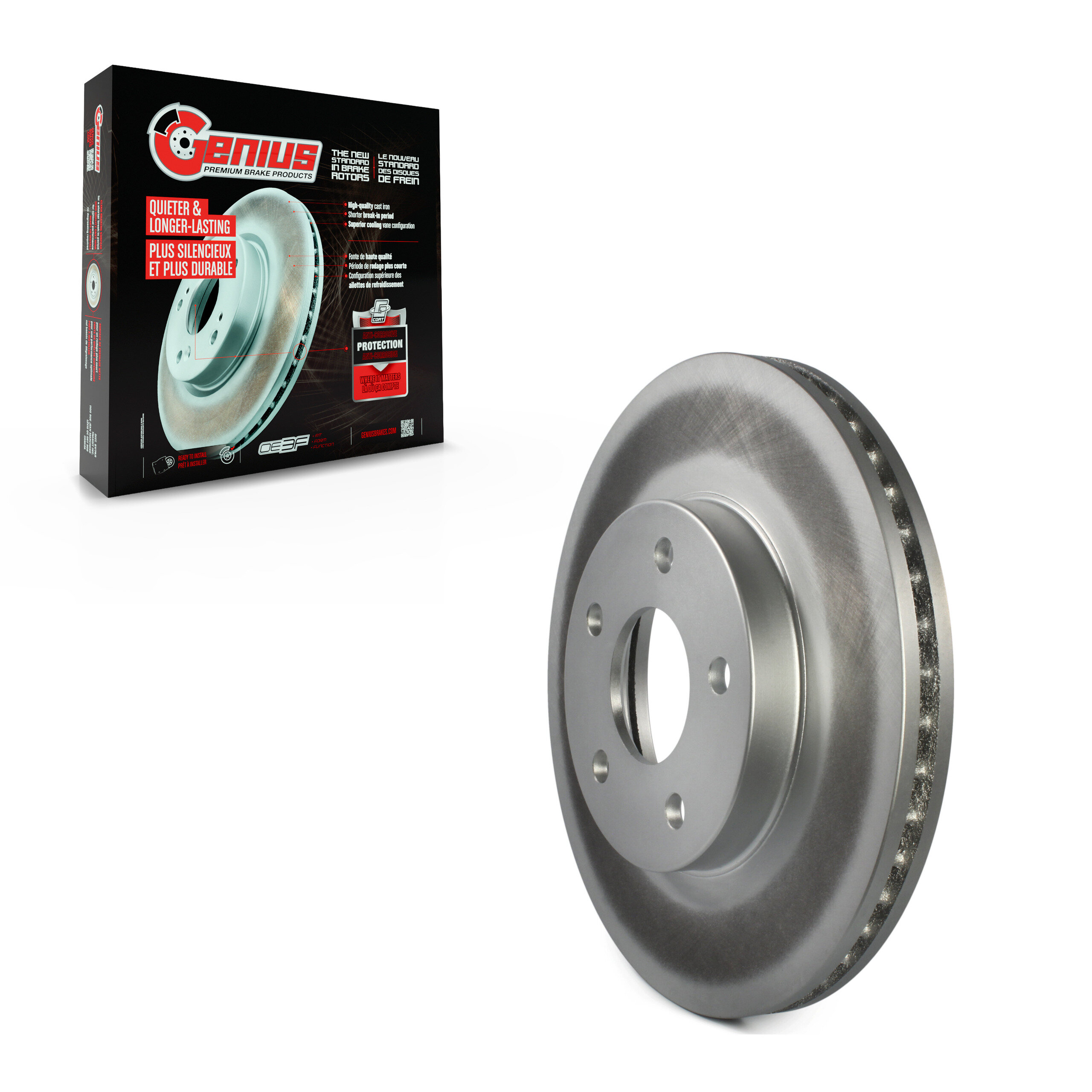 Coated Disc Brake Rotor
