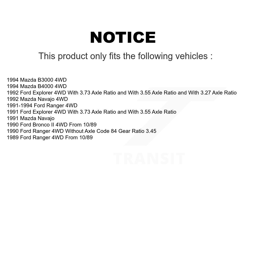 CMX - 8-66416 - Disc Brake Rotor Hub Assembly