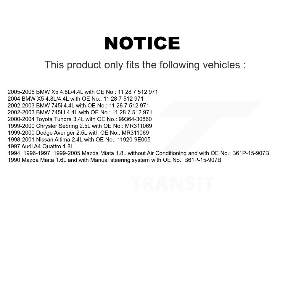 Bando - BAN-4PK860 - Accessory Drive Belt