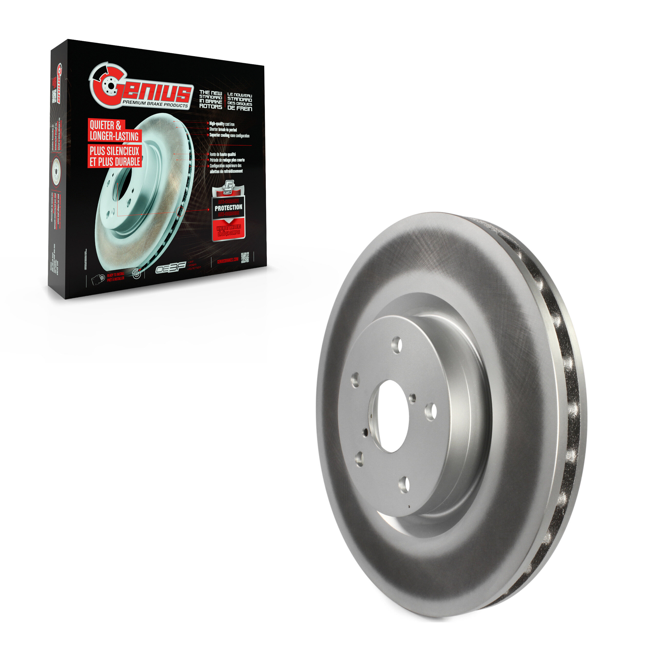 Coated Disc Brake Rotor