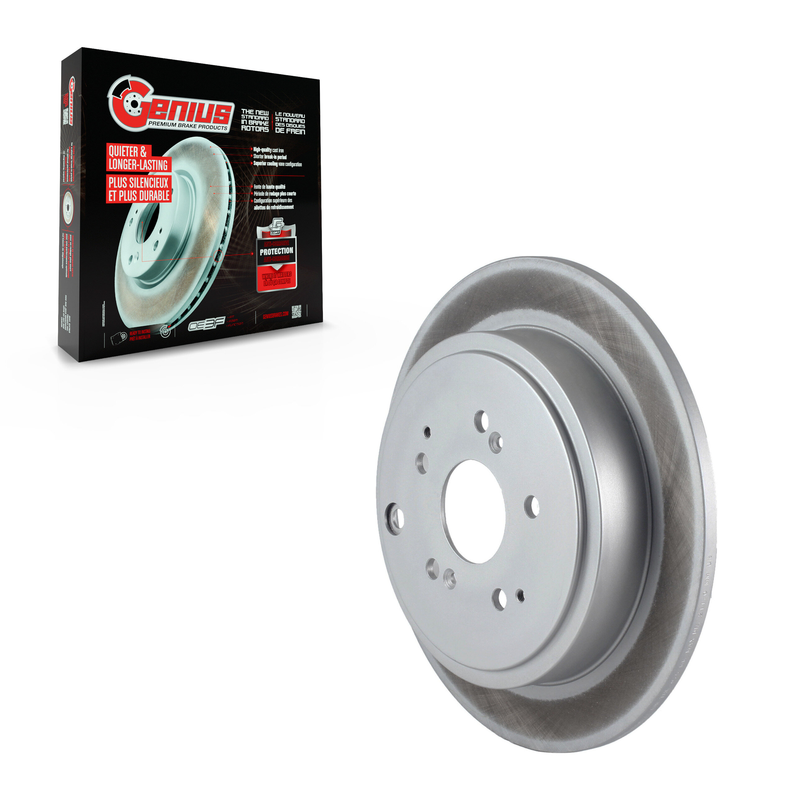Coated Disc Brake Rotor