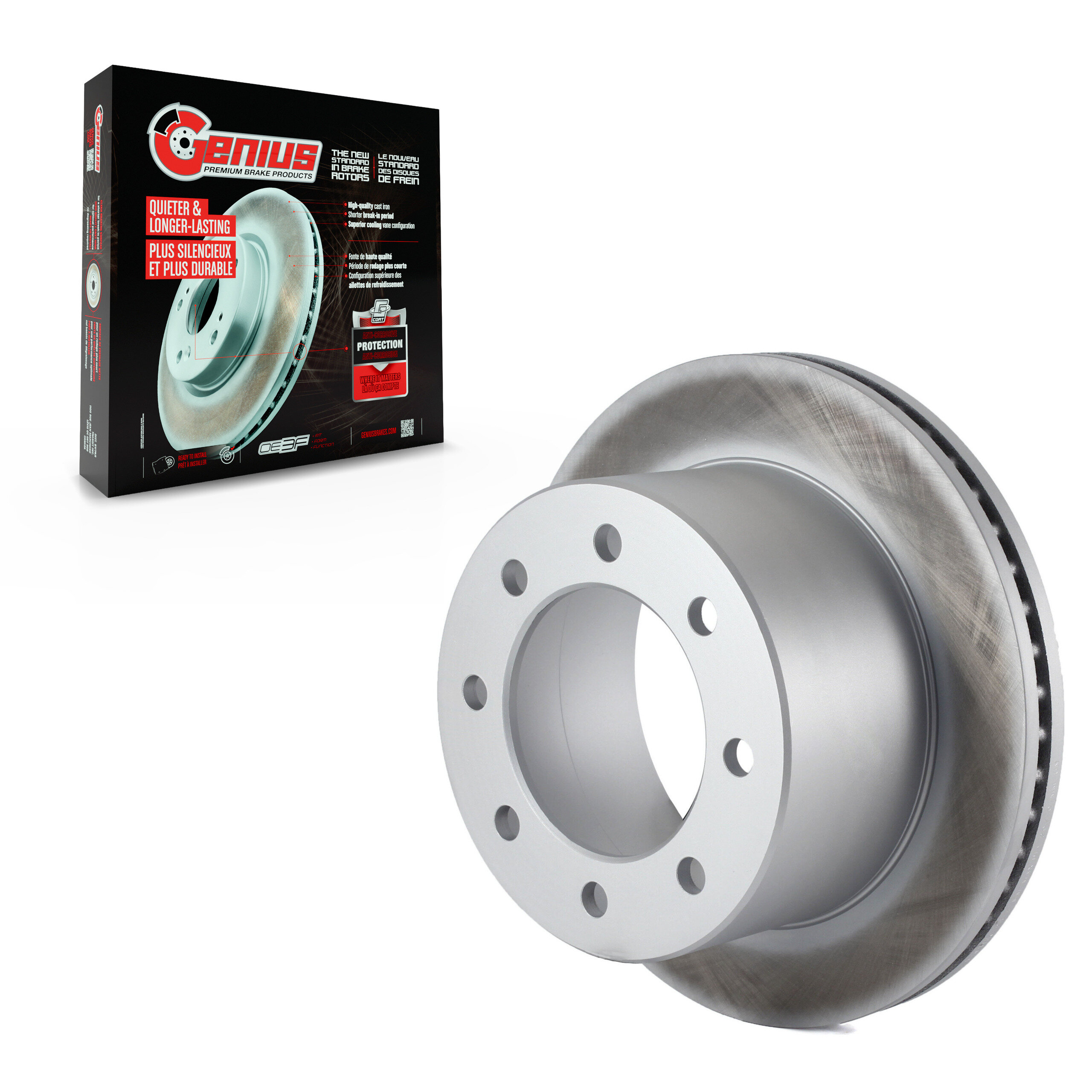 Coated Disc Brake Rotor
