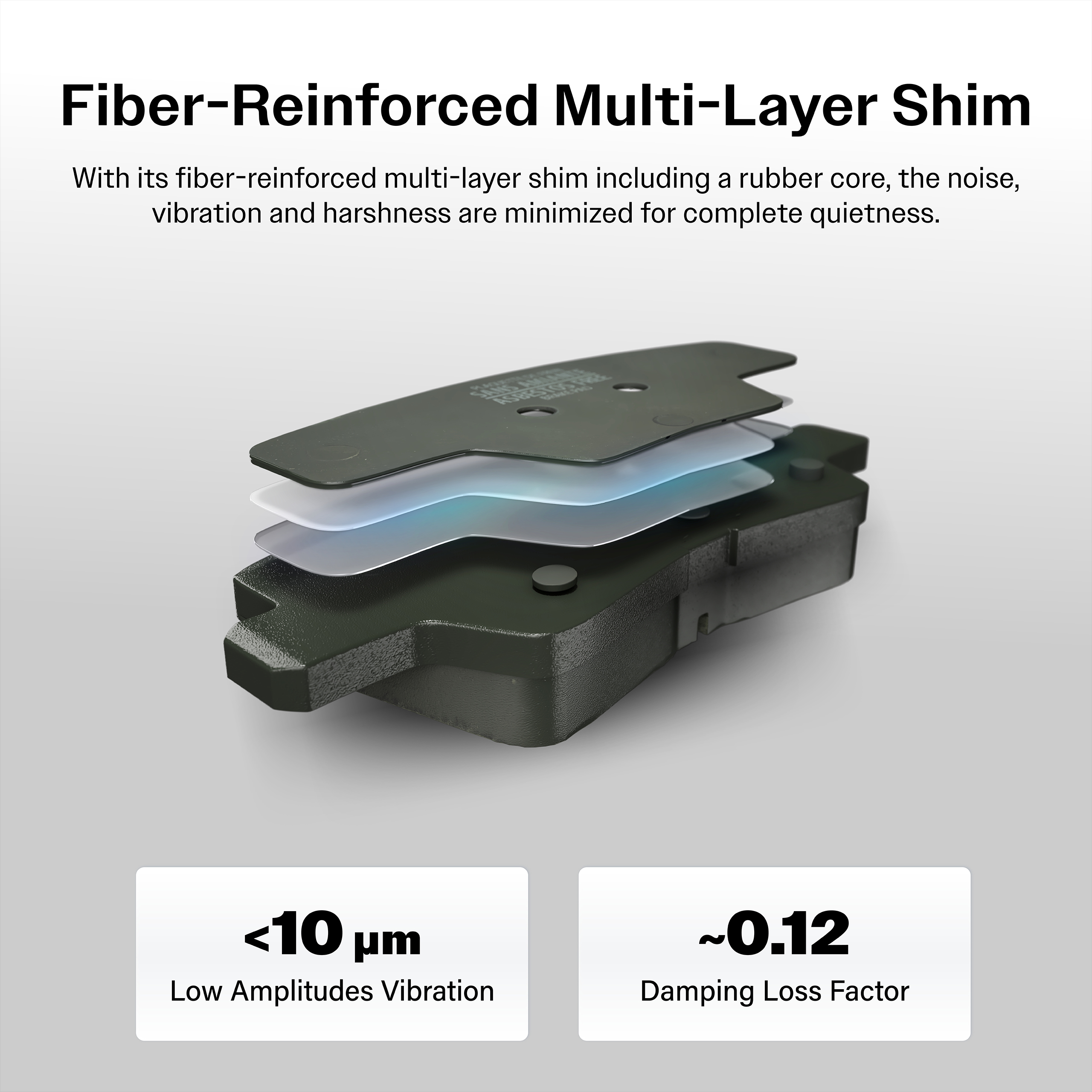 Positive Plus - PPF-D793 - Semi-Metallic Brake Pads