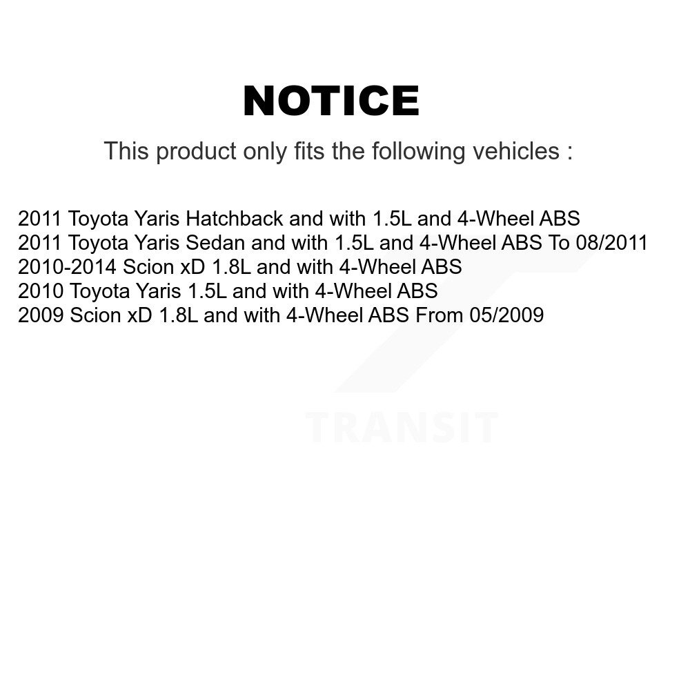 Mpulse - SEN-2ABS2644 - ABS Wheel Speed Sensor Wiring Harness