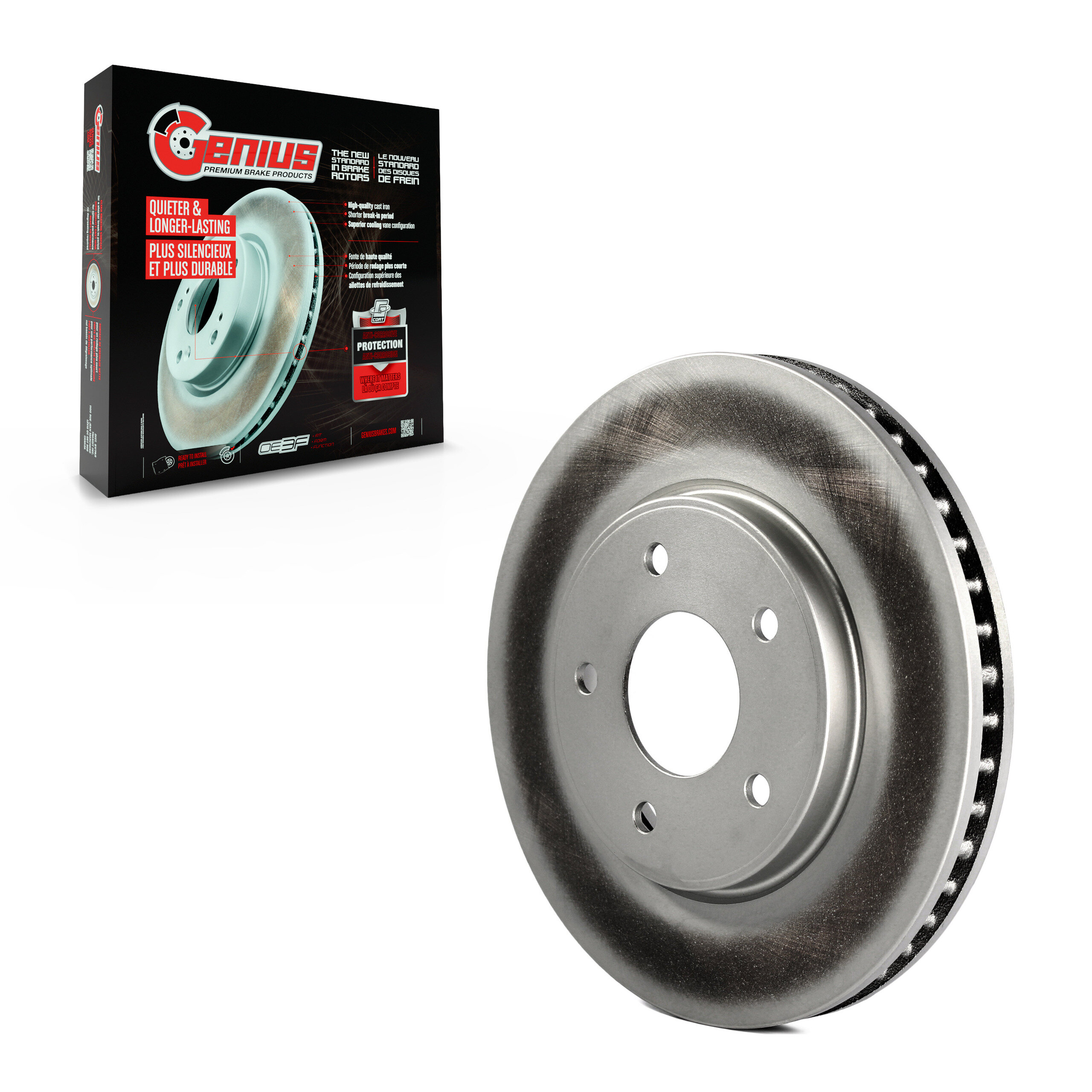Coated Disc Brake Rotor