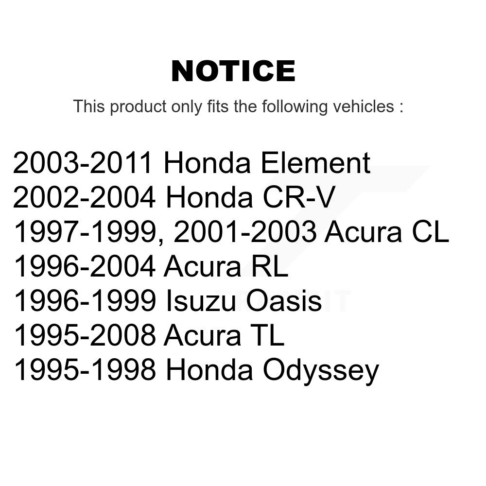 Top Quality - 13-H17398 - Parking Brake Hardware Kit