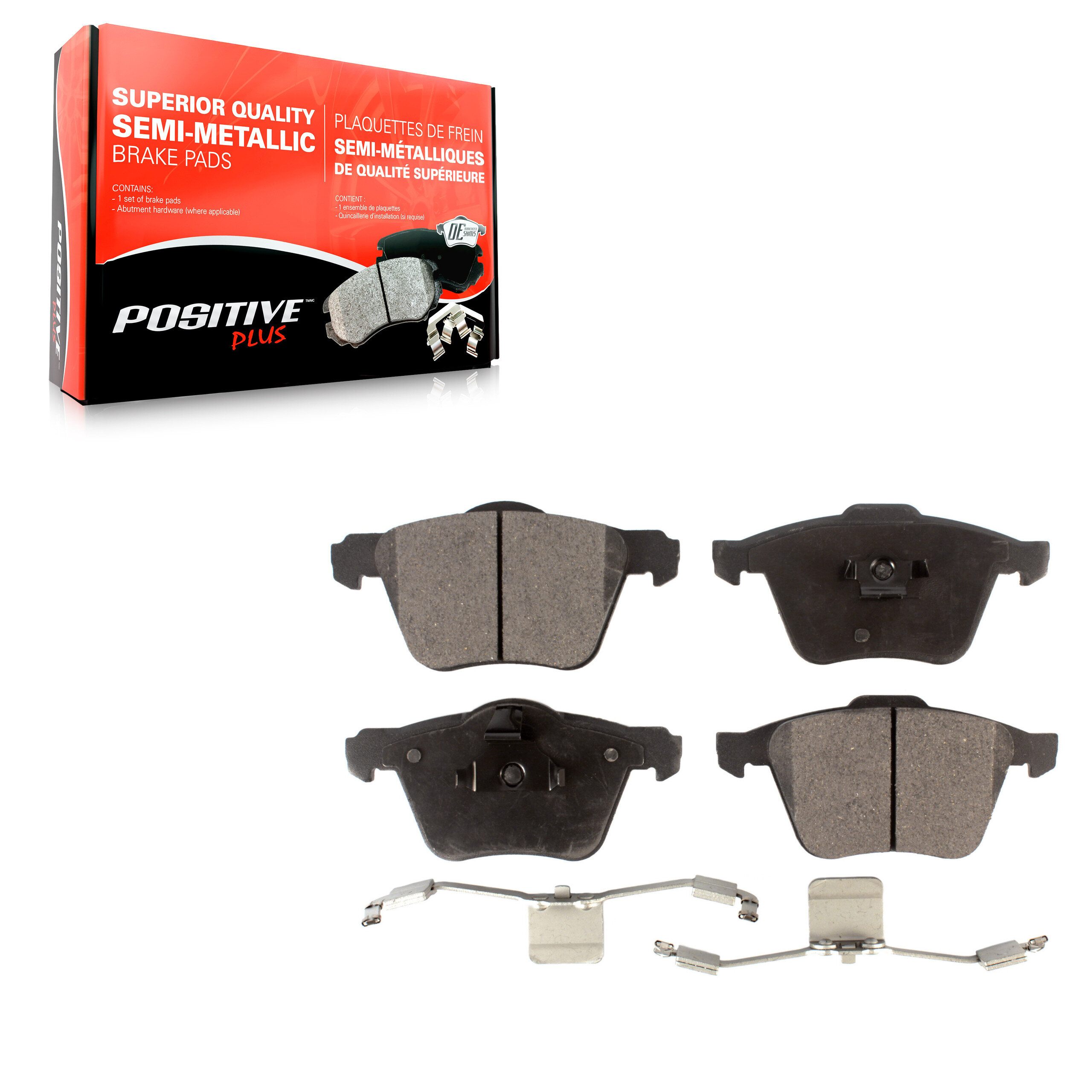 Semi-Metallic Brake Pads