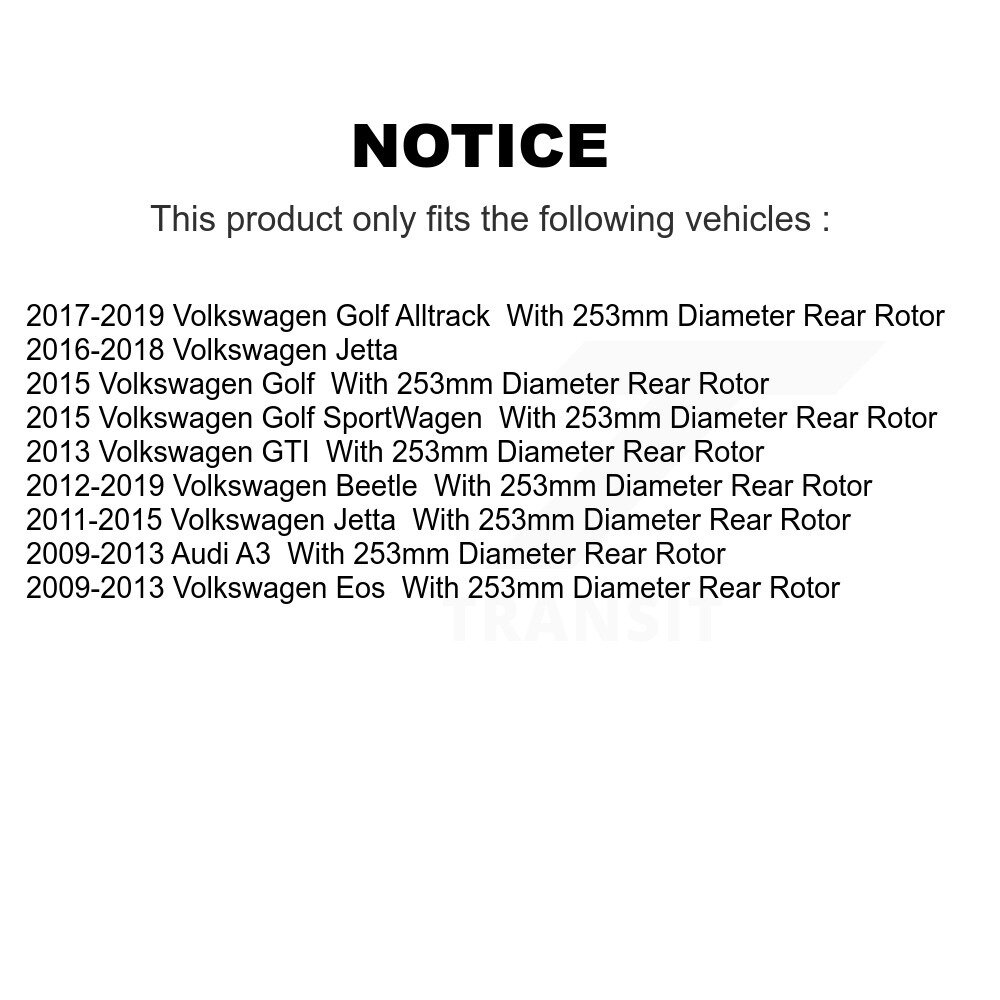 GENIUS - GCR-980874 - Coated Disc Brake Rotor