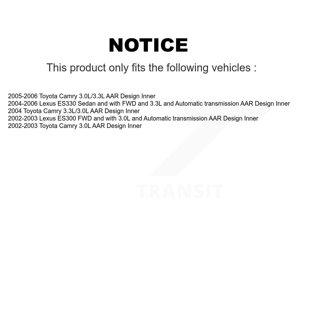 Kugel - NCV-TO69527 - CV Axle Shaft
