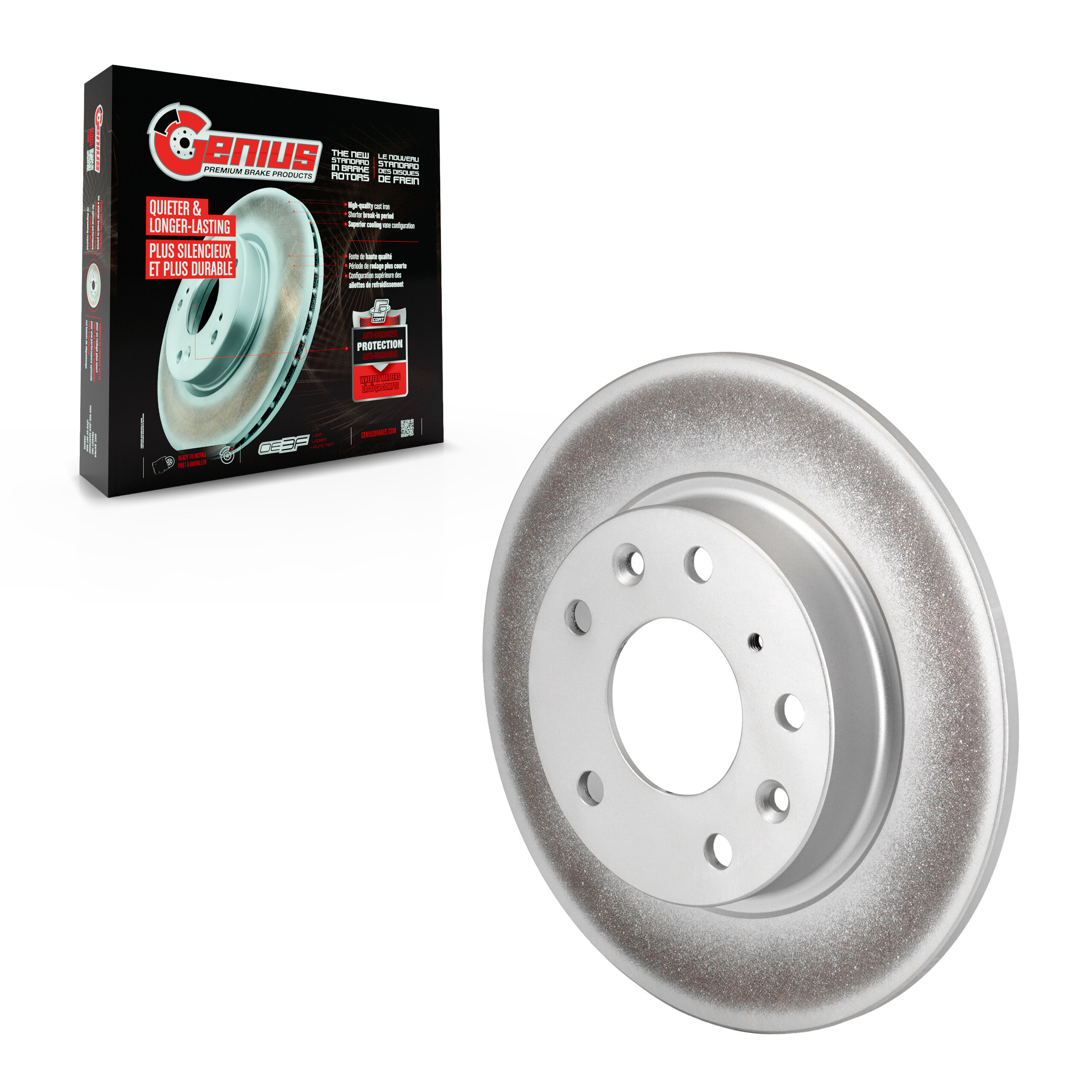Coated Disc Brake Rotor