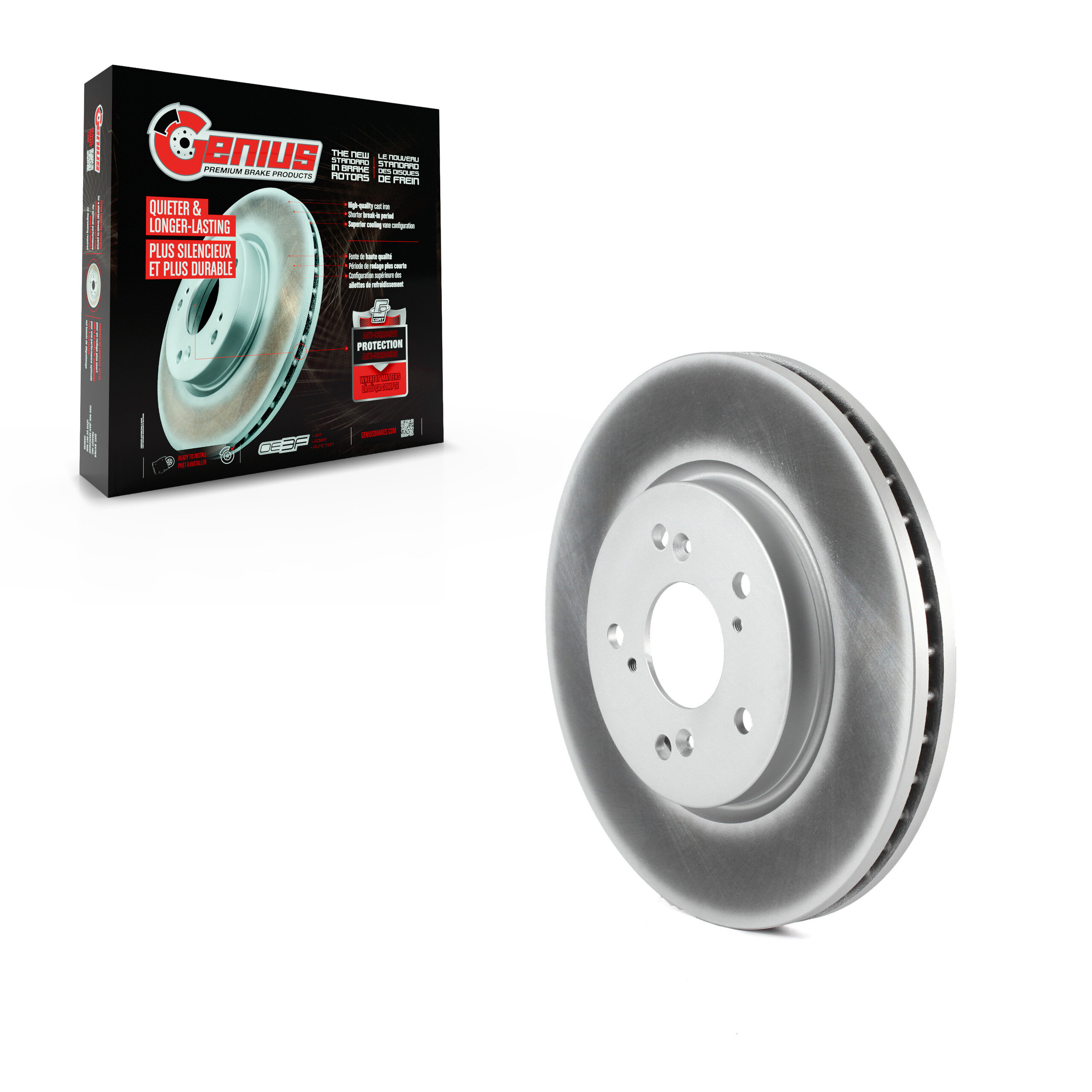 Coated Disc Brake Rotor