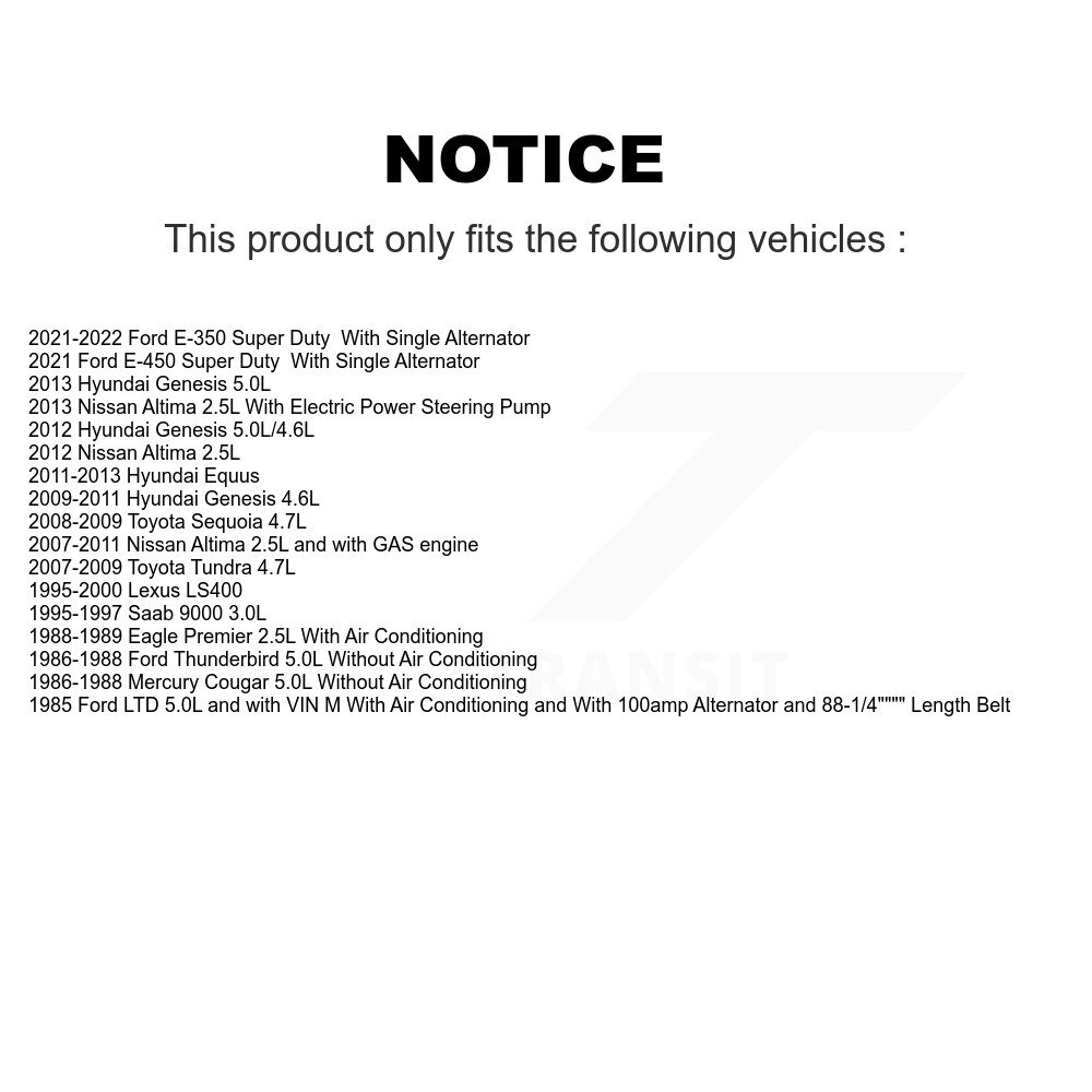 Kobra - KBR-5060878 - Serpentine Belt