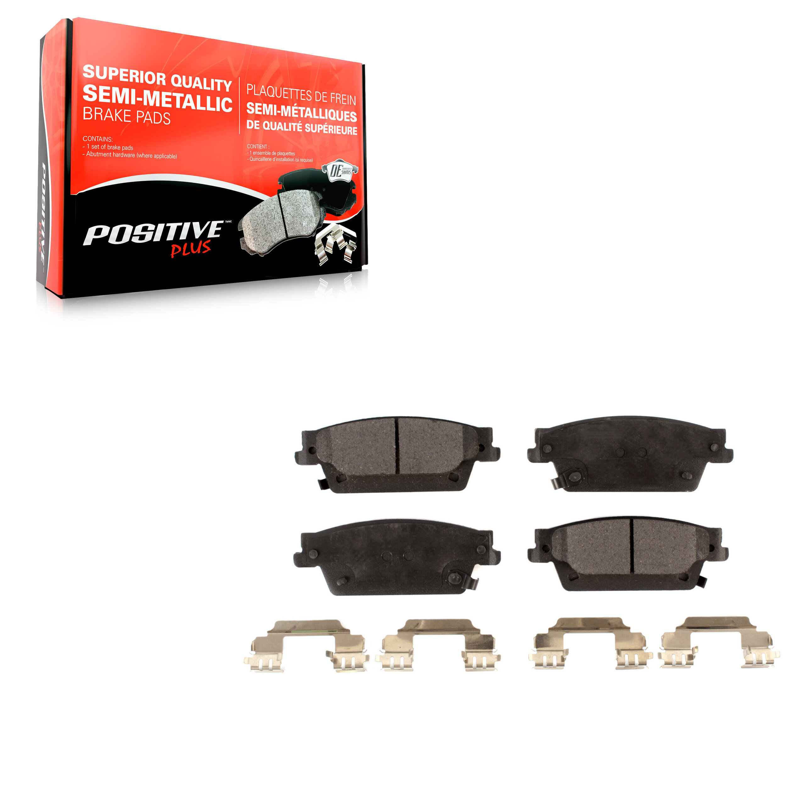 Semi-Metallic Brake Pads