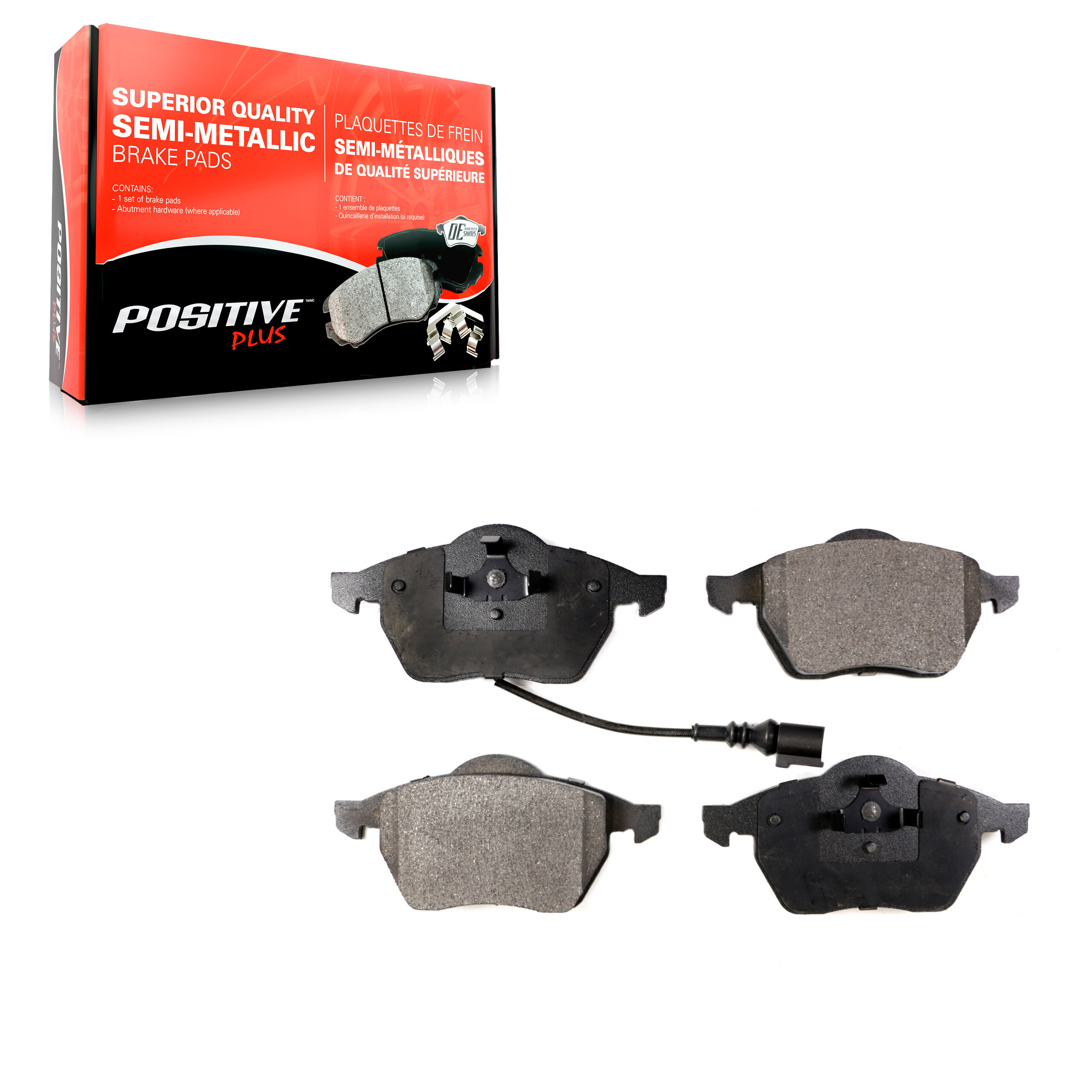 Semi-Metallic Brake Pads