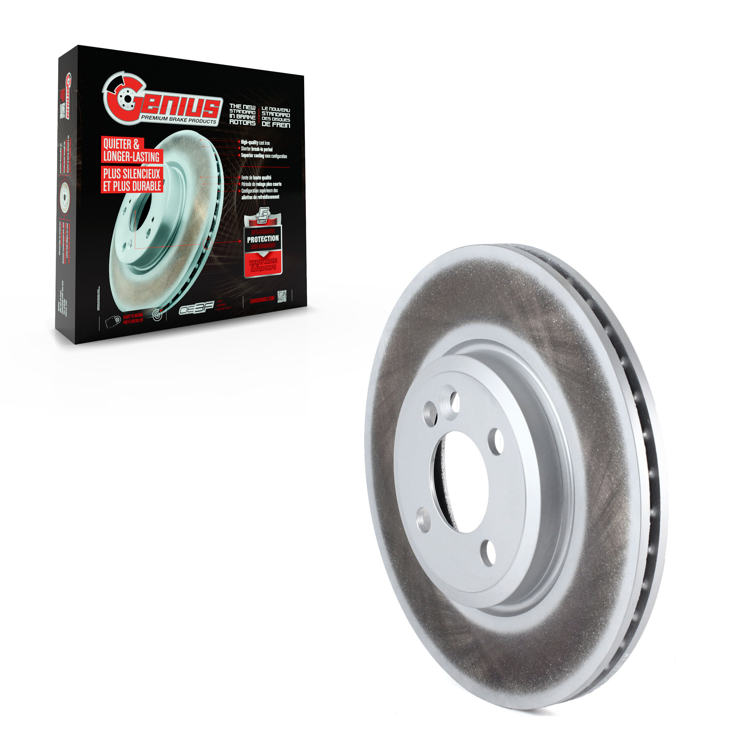 Coated Disc Brake Rotor