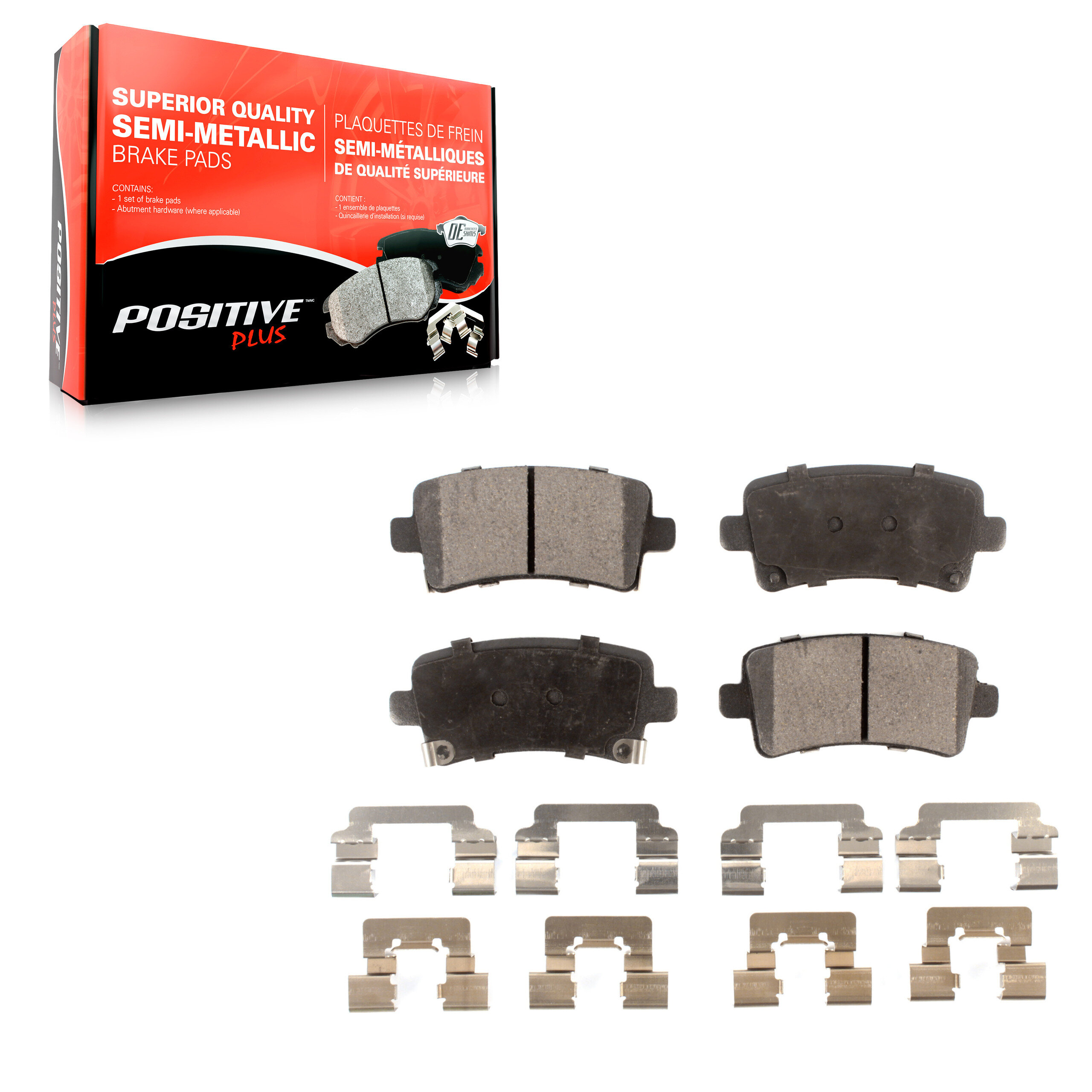 Semi-Metallic Brake Pads