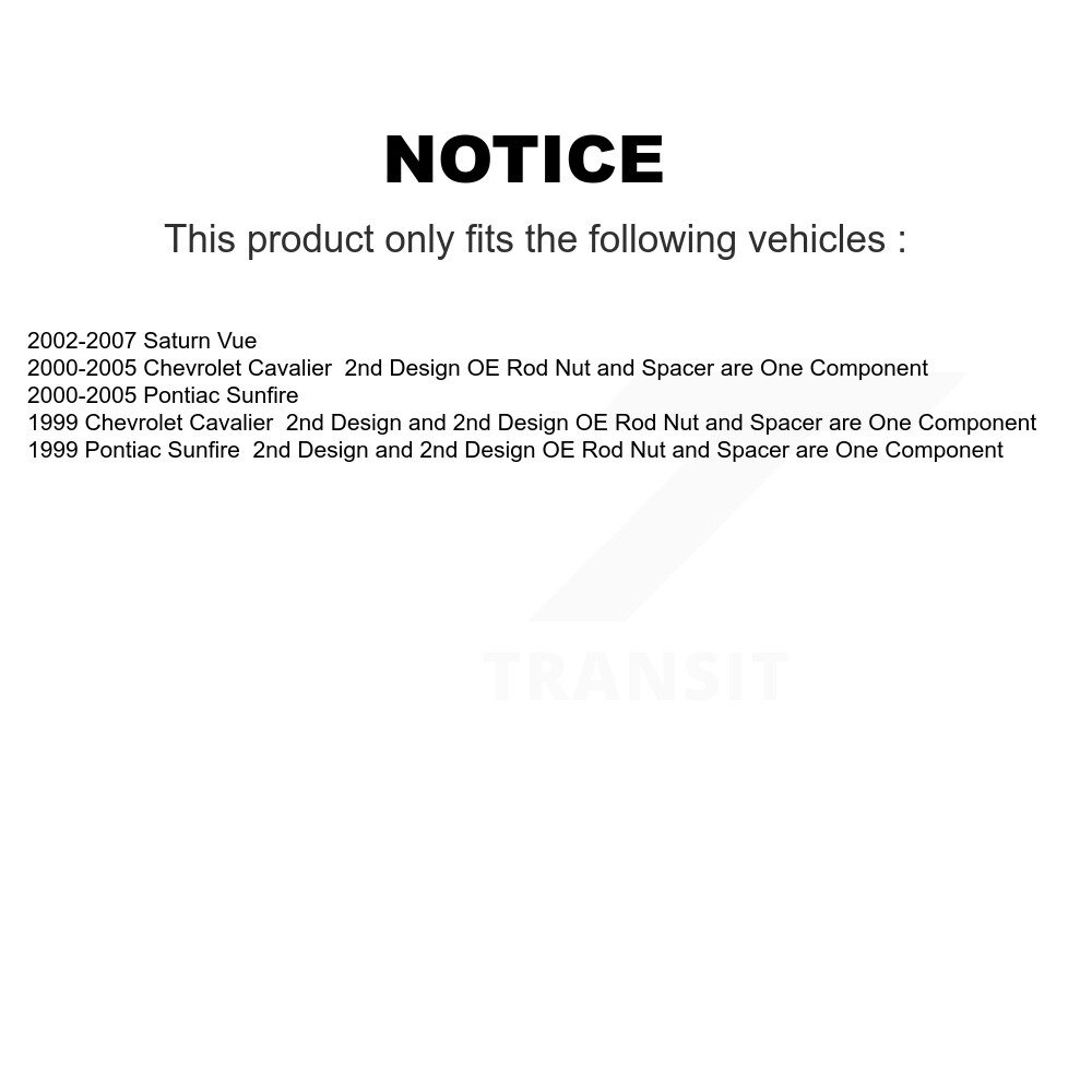 Top Quality - 73-904919 - Suspension Strut Hardware Kit