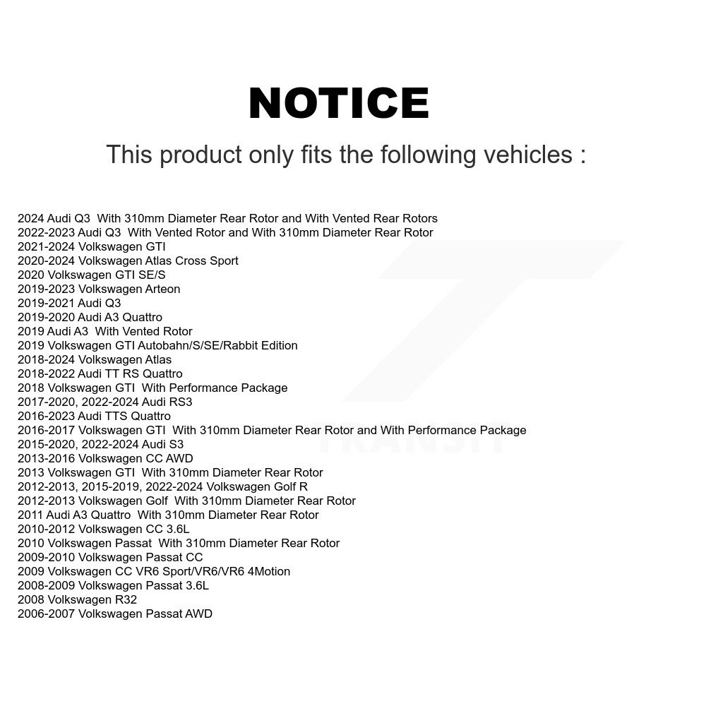 DS-One - DS1-980585 - Coated Disc Brake Rotor