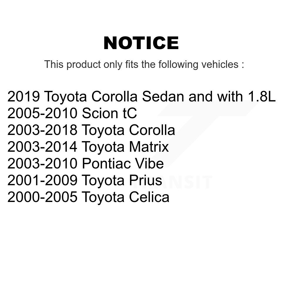 Top Quality - 73-904990 - Suspension Strut Hardware Kit