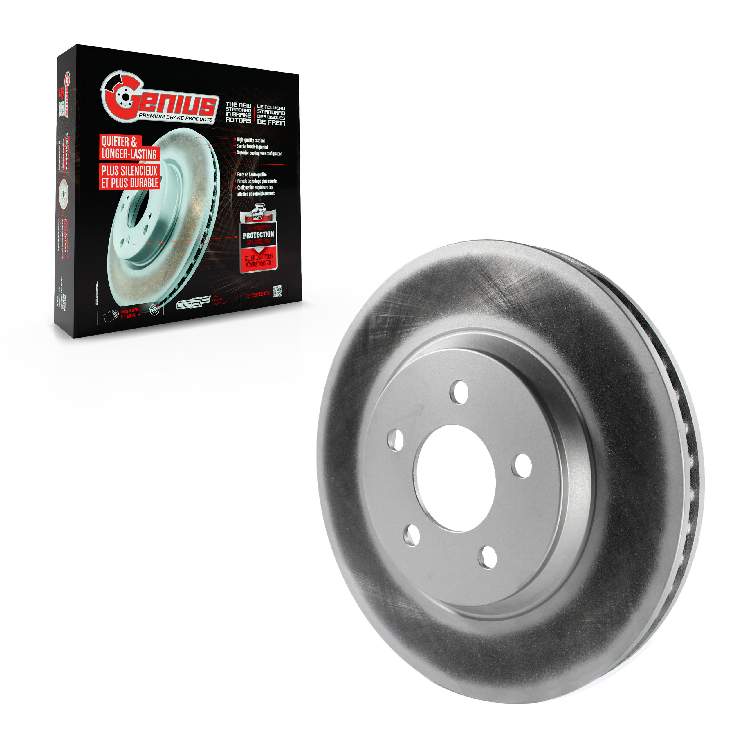 Coated Disc Brake Rotor