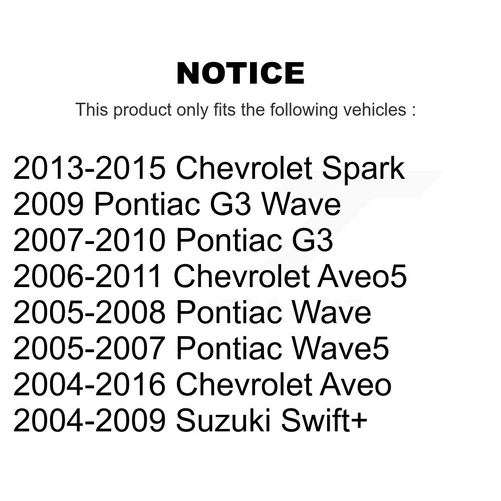 Top Quality - 13-H17409 - Drum Brake Hardware Kit