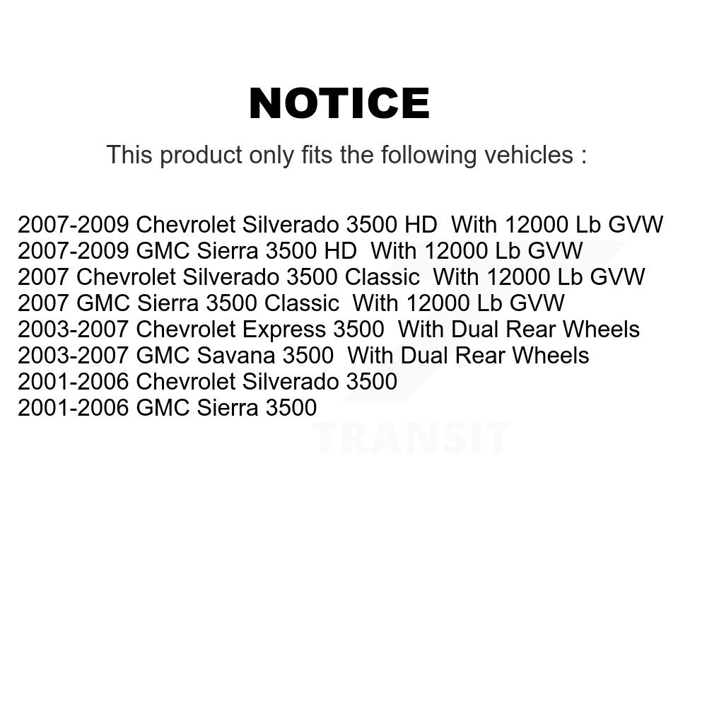 Top Quality - 13-H7330 - Parking Brake Hardware Kit