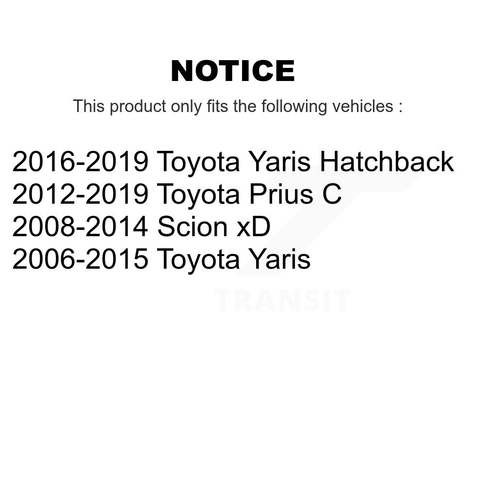 Top Quality - 72-K80879 - Suspension Stabilizer Bar Link Kit