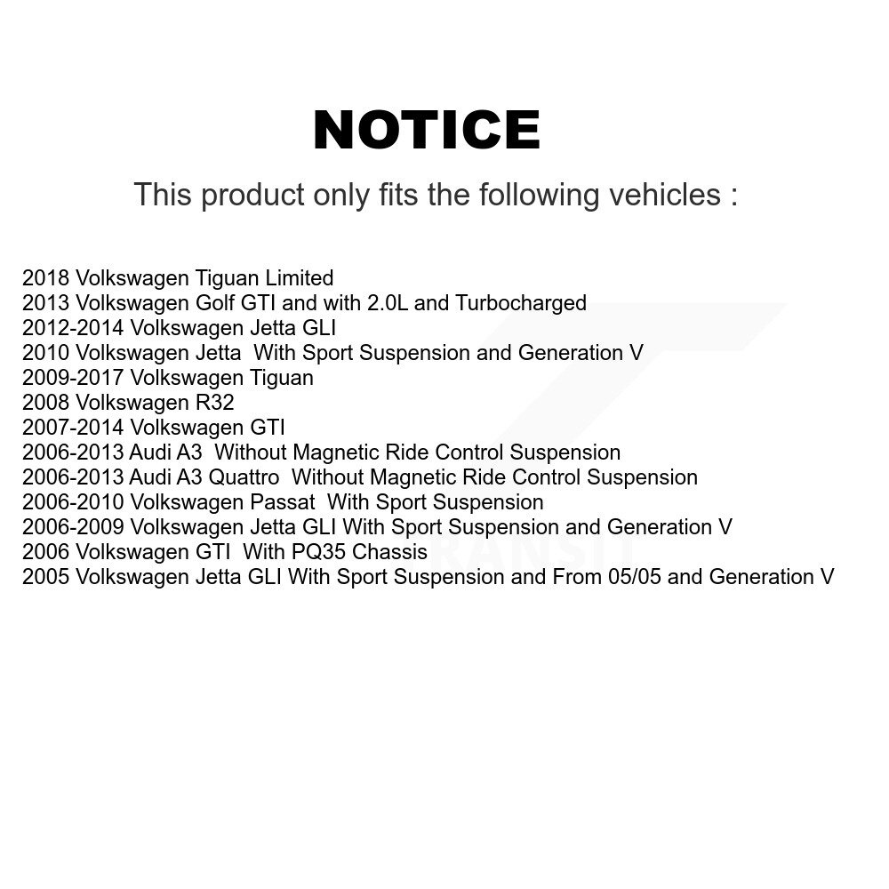 TMC - 78-72312 - Suspension Strut