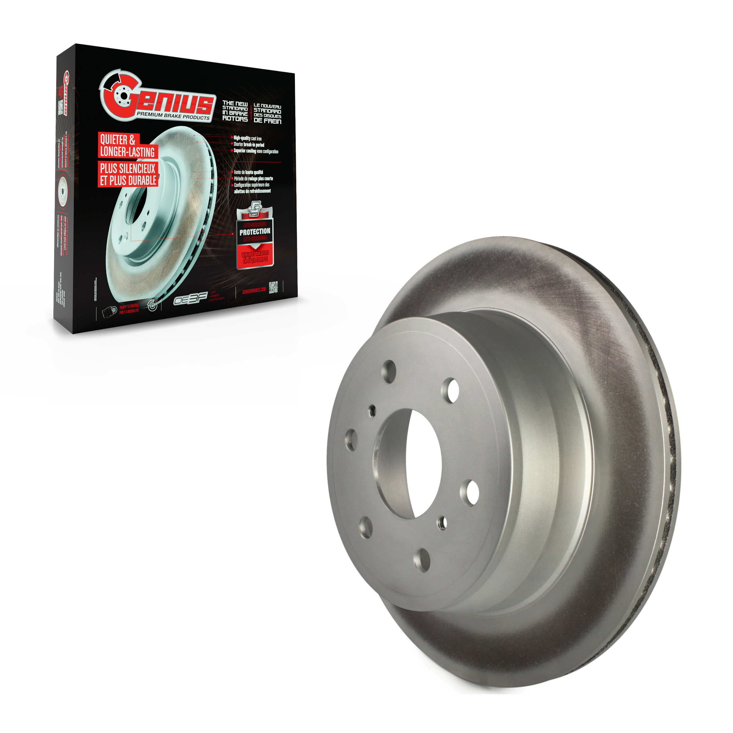 Coated Disc Brake Rotor