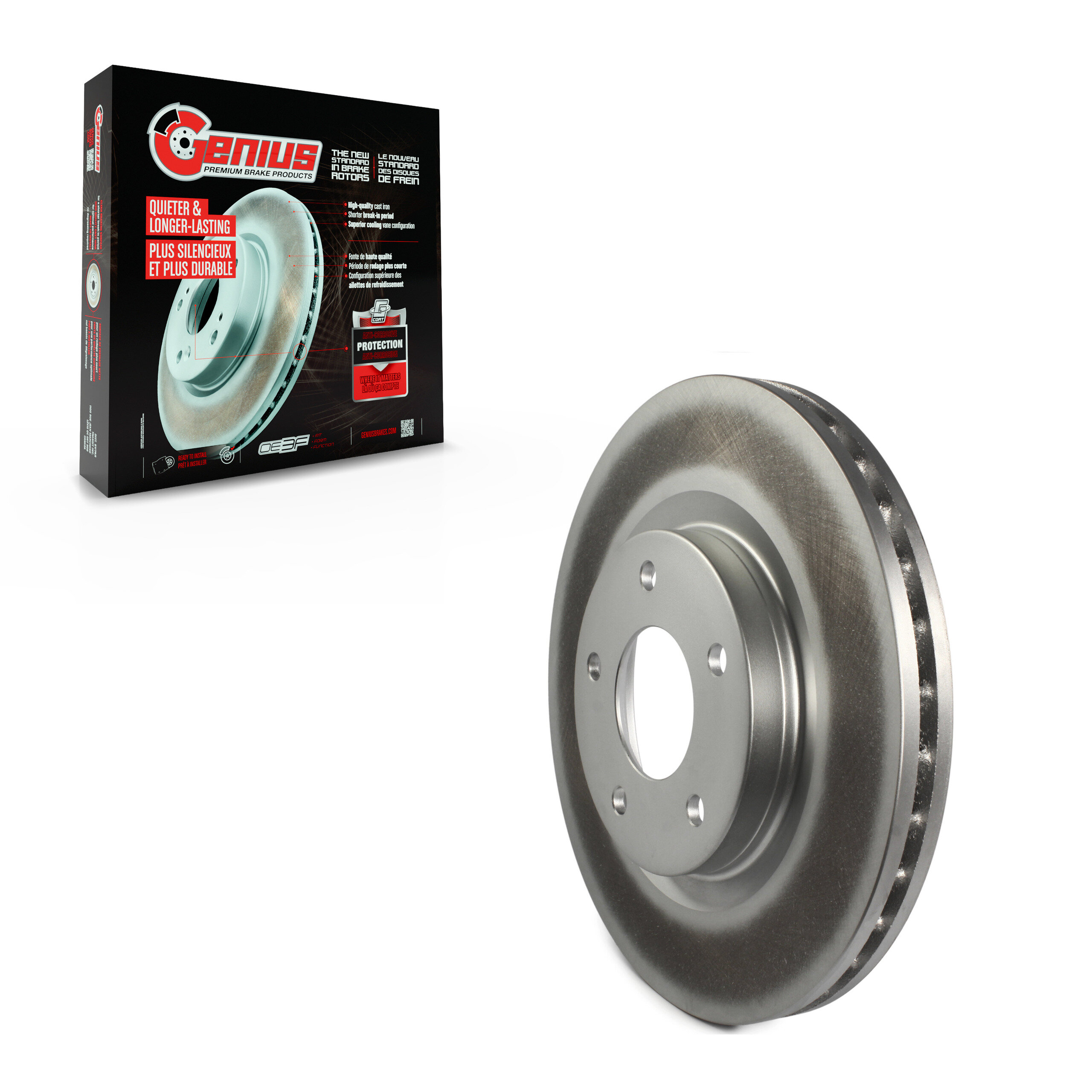 Coated Disc Brake Rotor