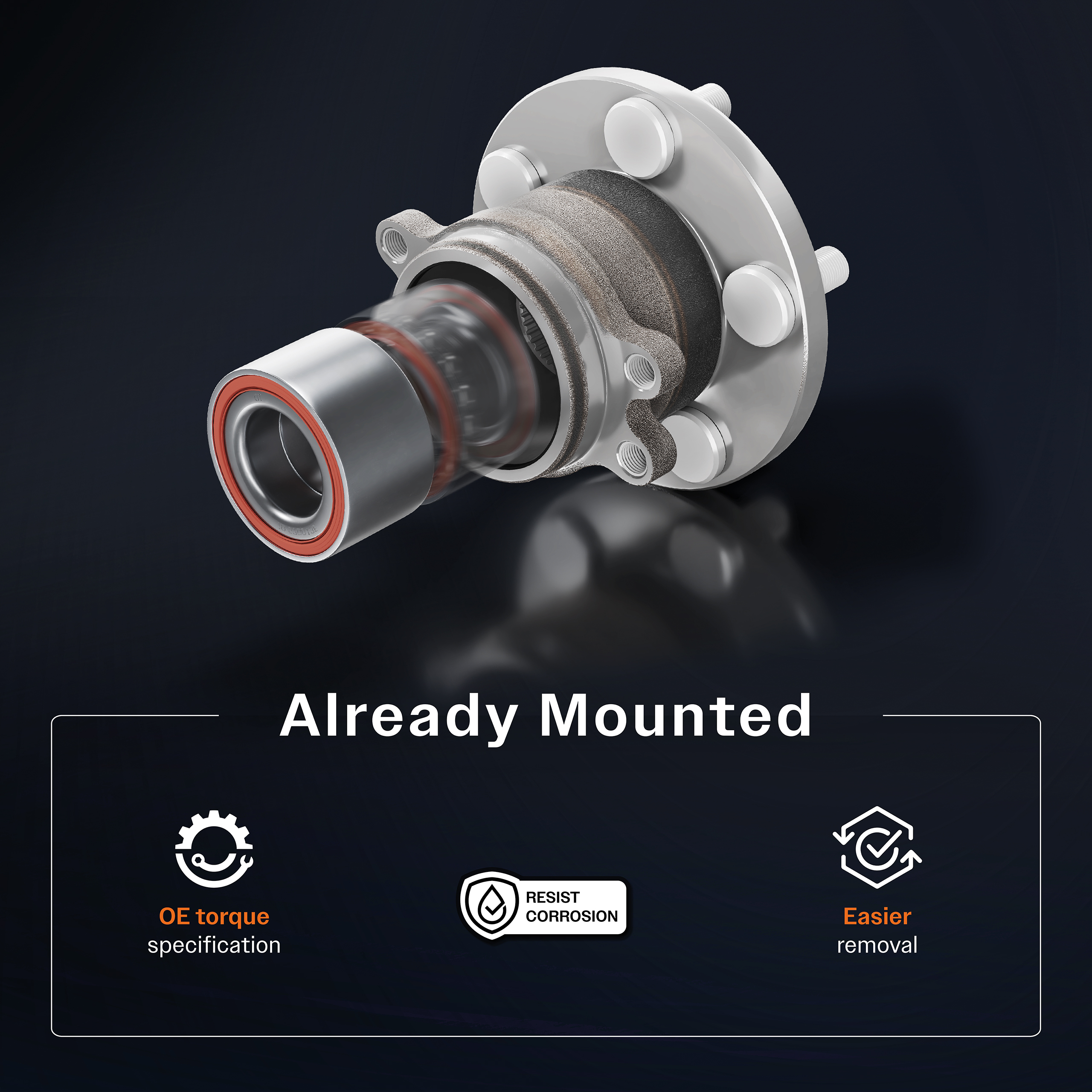 Kugel - 70-512294 - Wheel Bearing Assembly