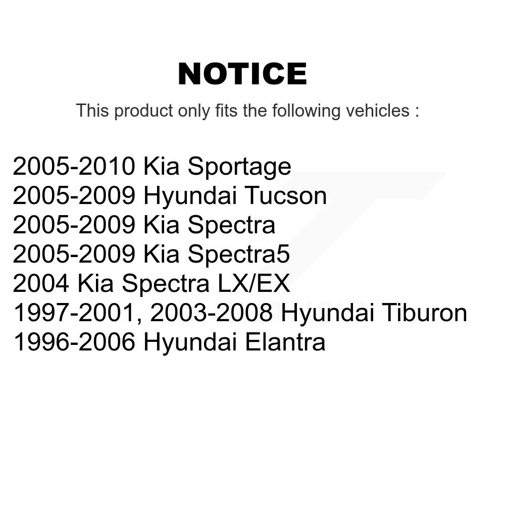 Top Quality - 73-903936 - Suspension Strut Hardware Kit
