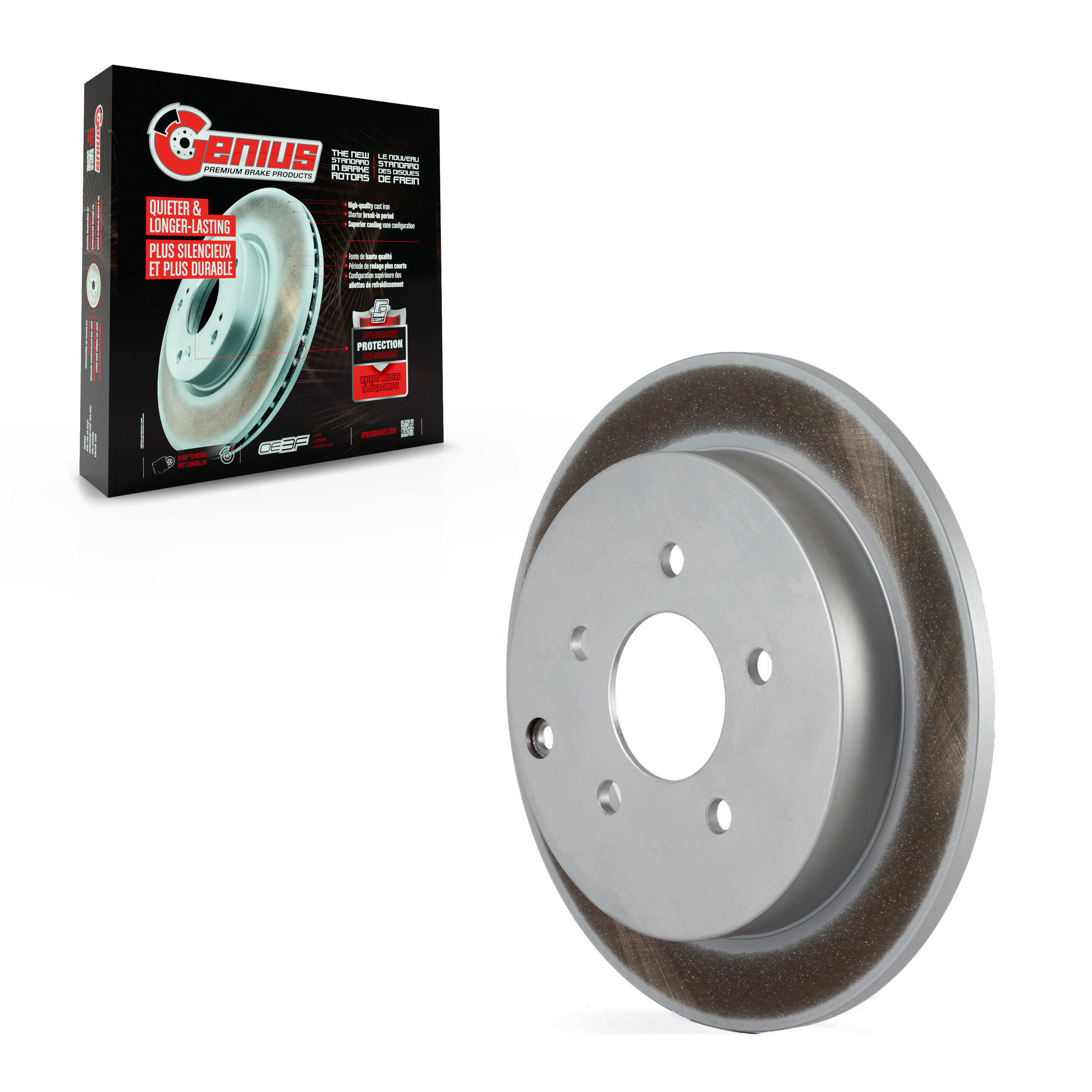 Coated Disc Brake Rotor