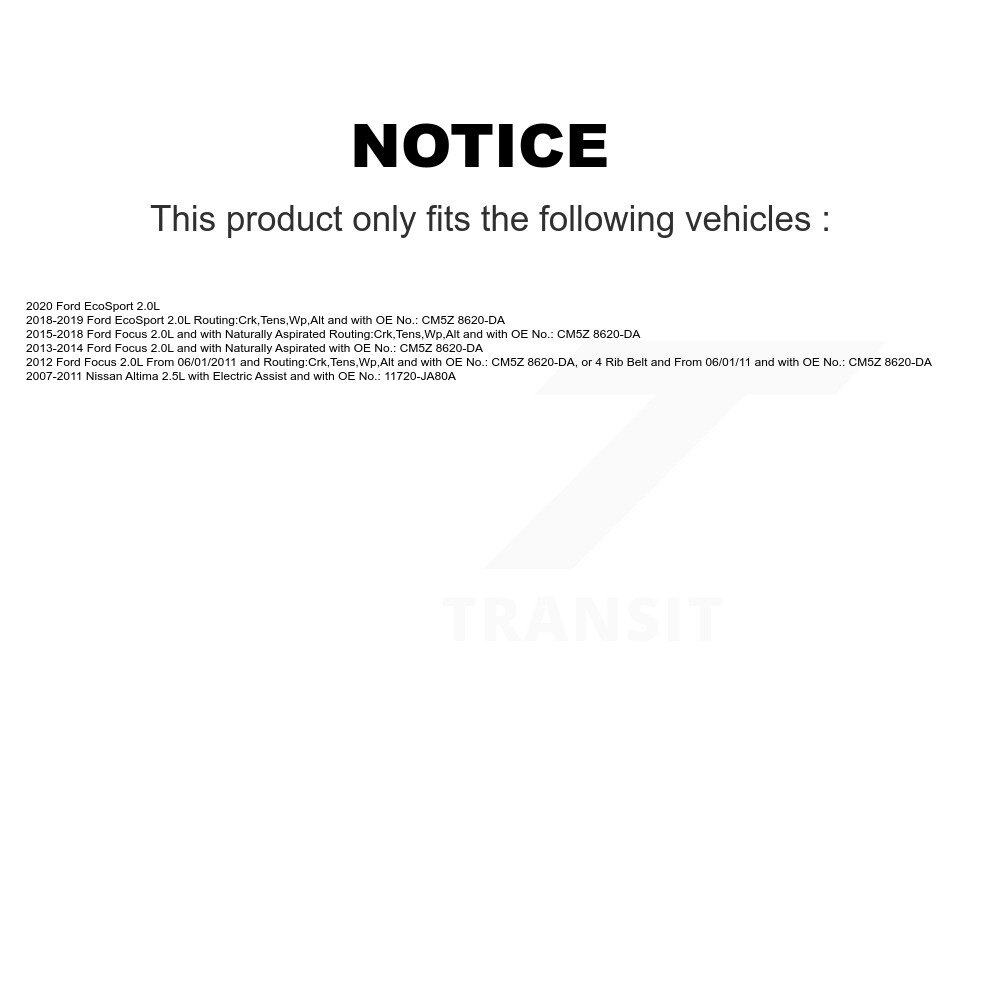 Bando - BAN-4PK1300 - Accessory Drive Belt
