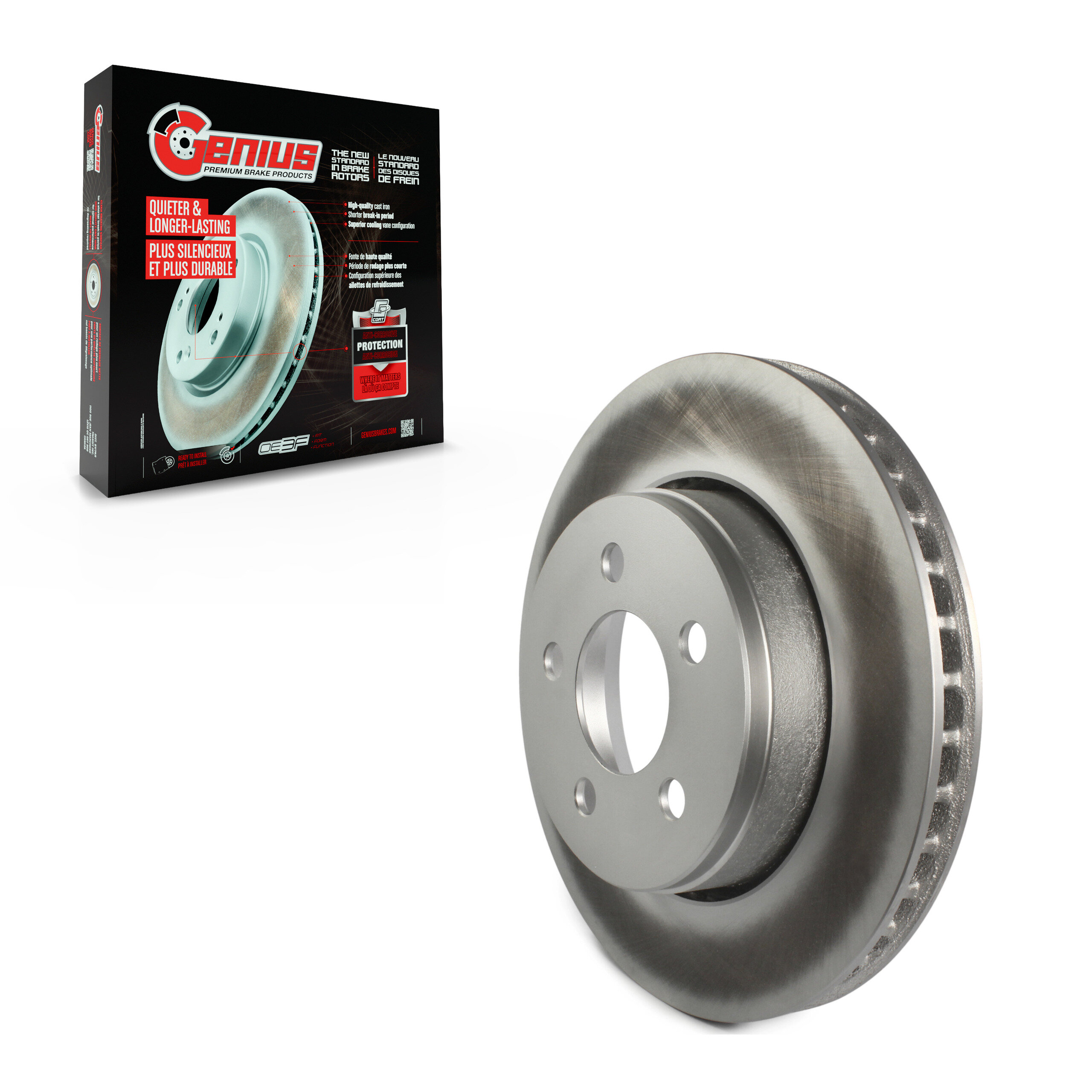 Coated Disc Brake Rotor