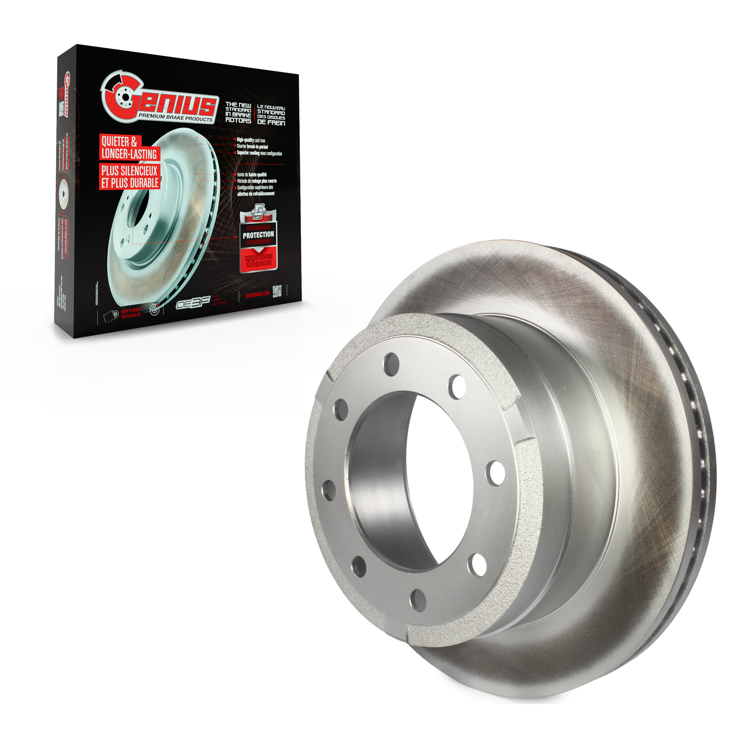 Coated Disc Brake Rotor