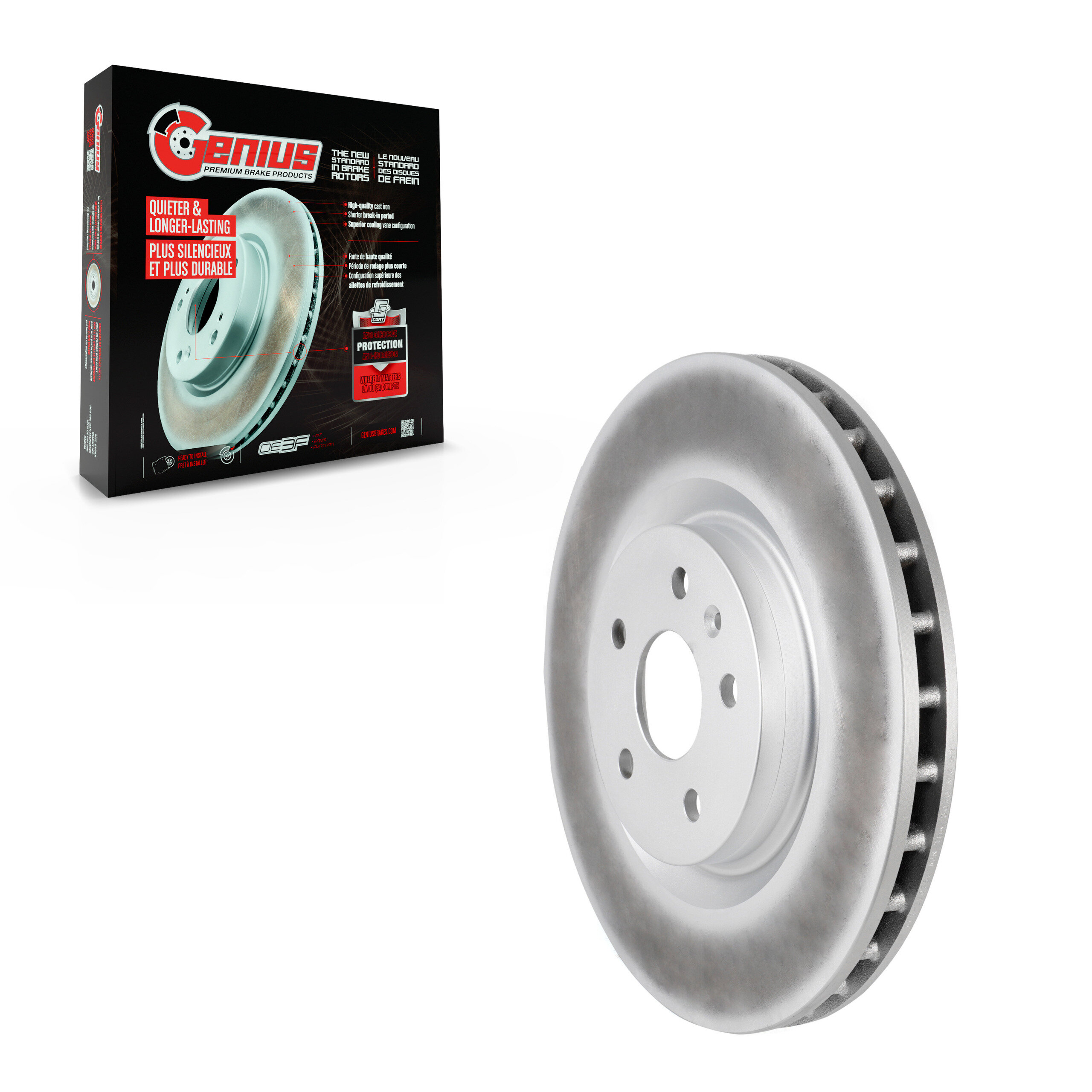 Coated Disc Brake Rotor