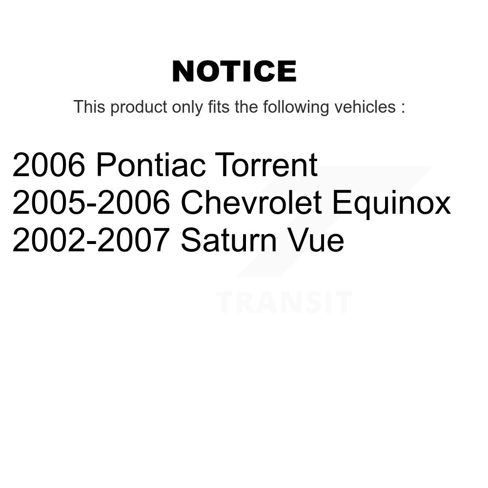 TOR - TOR-K80850 - Suspension Stabilizer Bar Link Kit