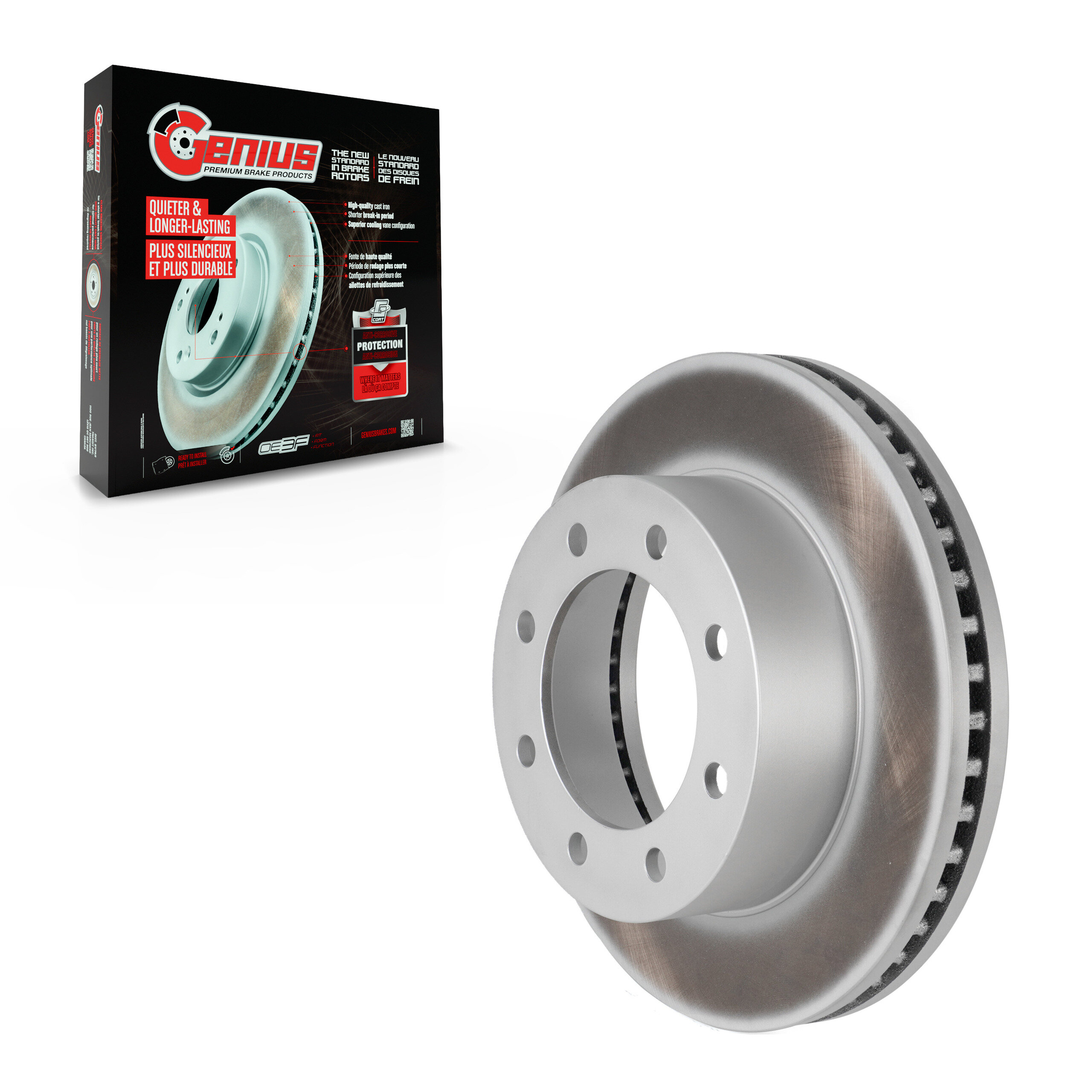 Coated Disc Brake Rotor