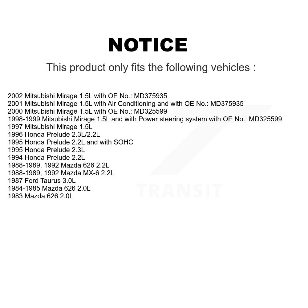 Bando - BAN-5PK1065 - Accessory Drive Belt