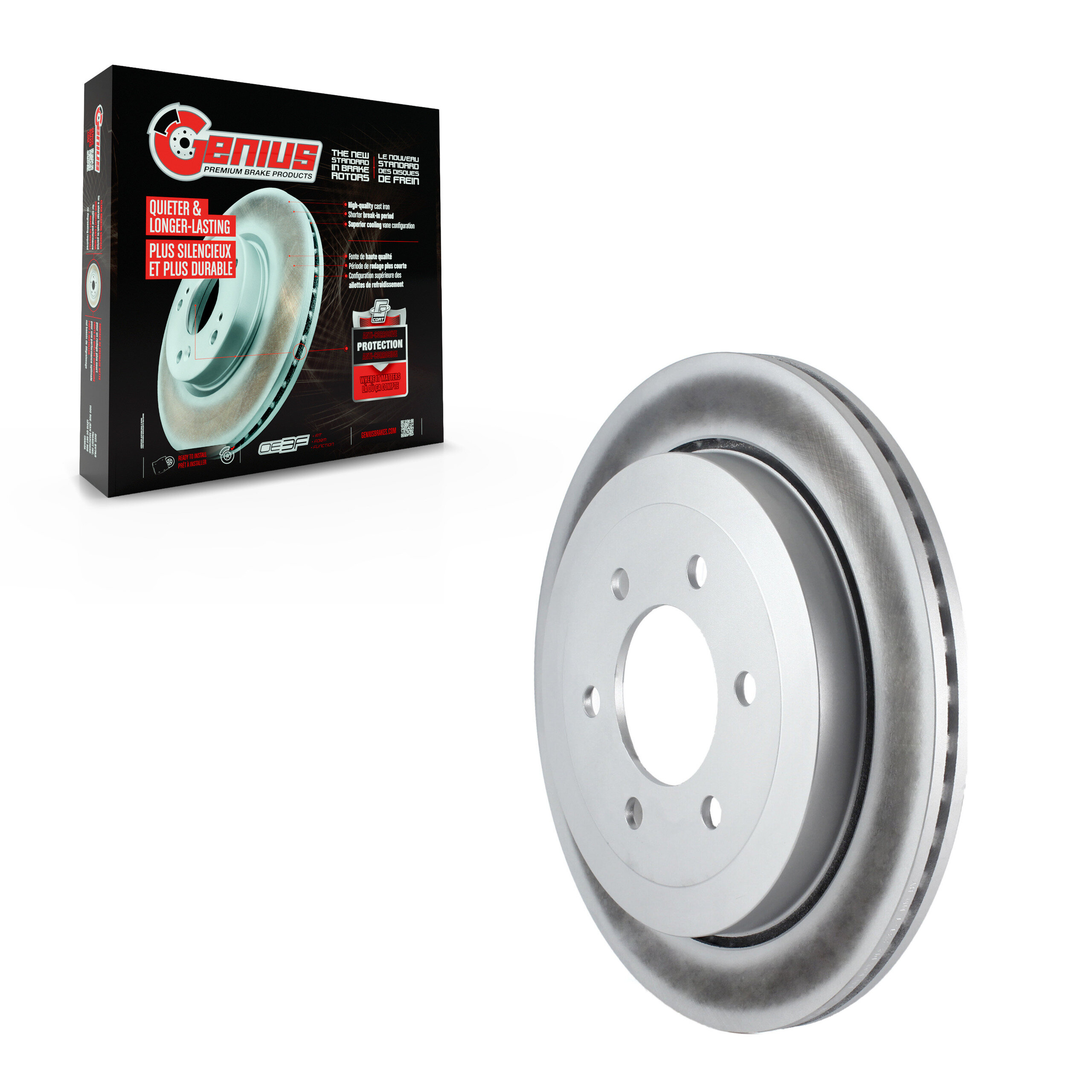 Coated Disc Brake Rotor