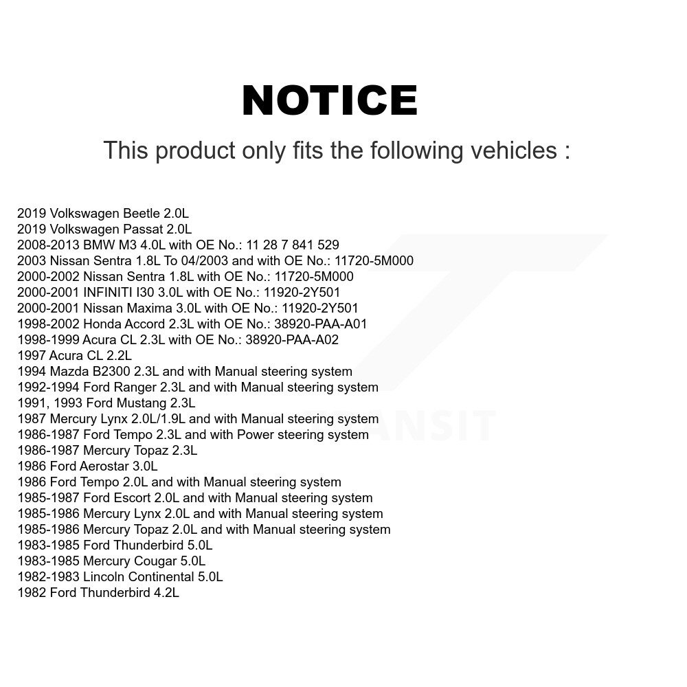 Bando - BAN-6PK1105 - Accessory Drive Belt