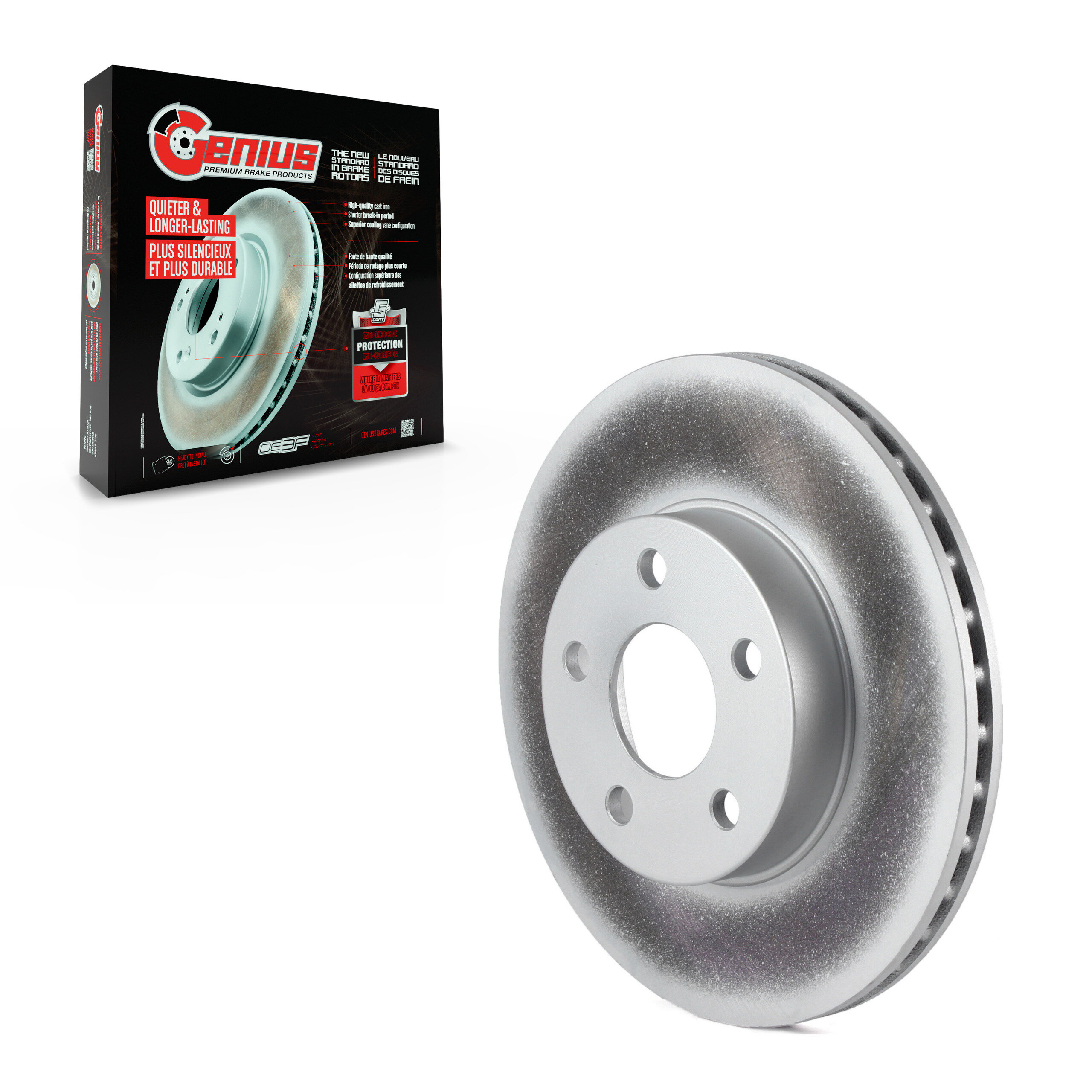 Coated Disc Brake Rotor