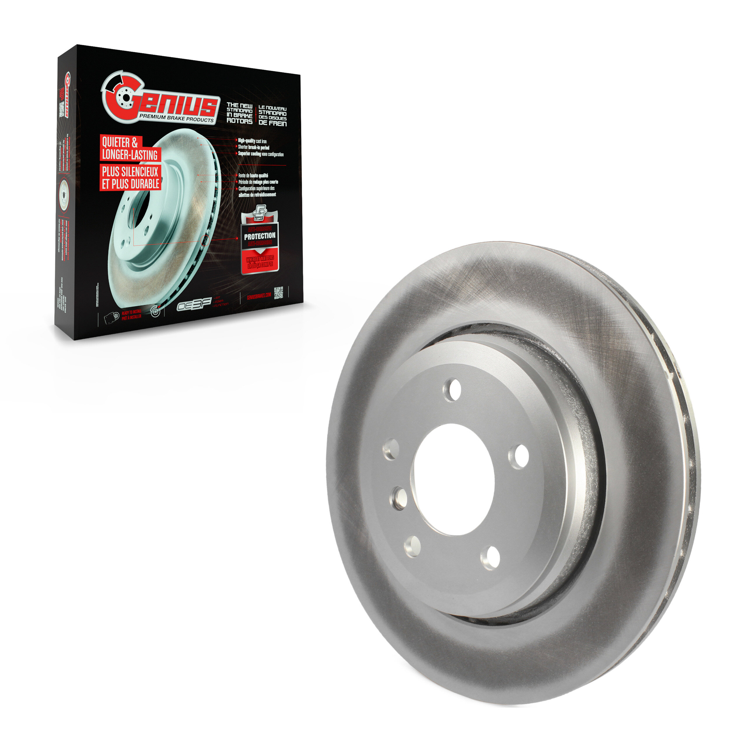Coated Disc Brake Rotor