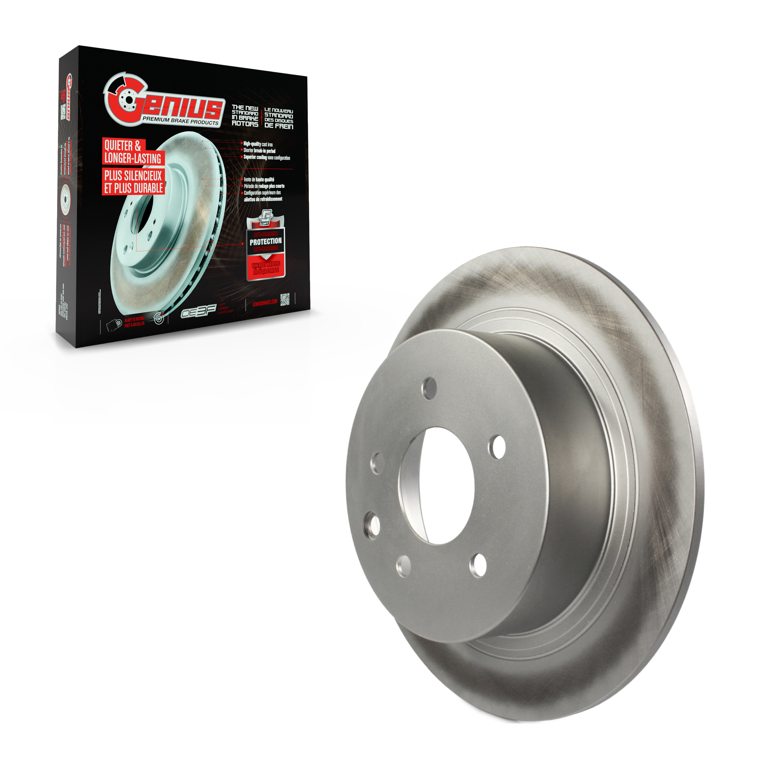Coated Disc Brake Rotor