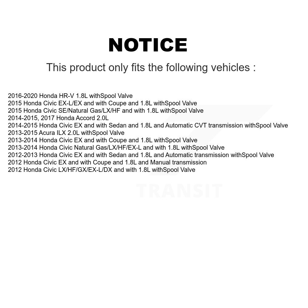 Mpulse - SEN-2VTS0130 - Engine Variable Valve Timing VVT Solenoid