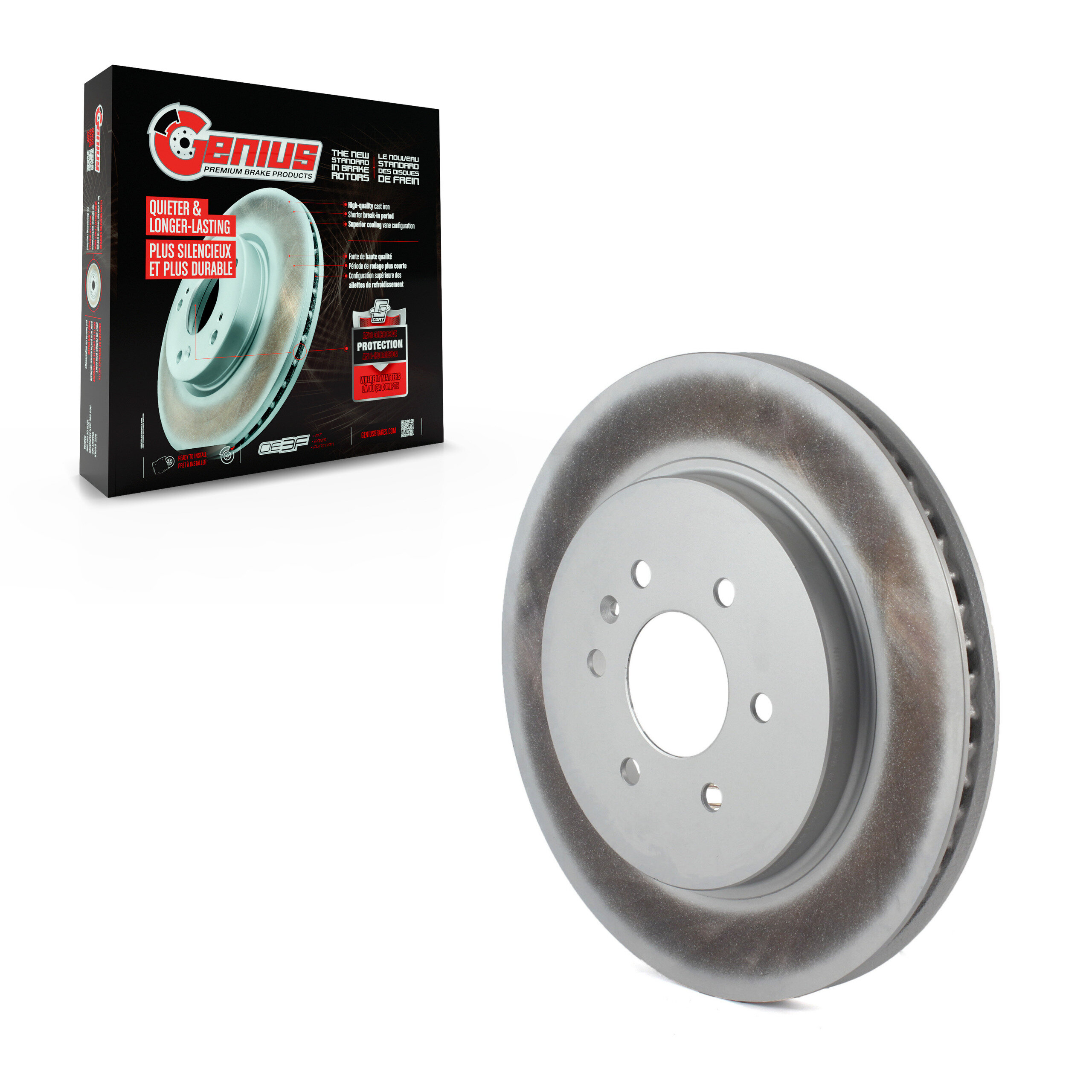 Coated Disc Brake Rotor