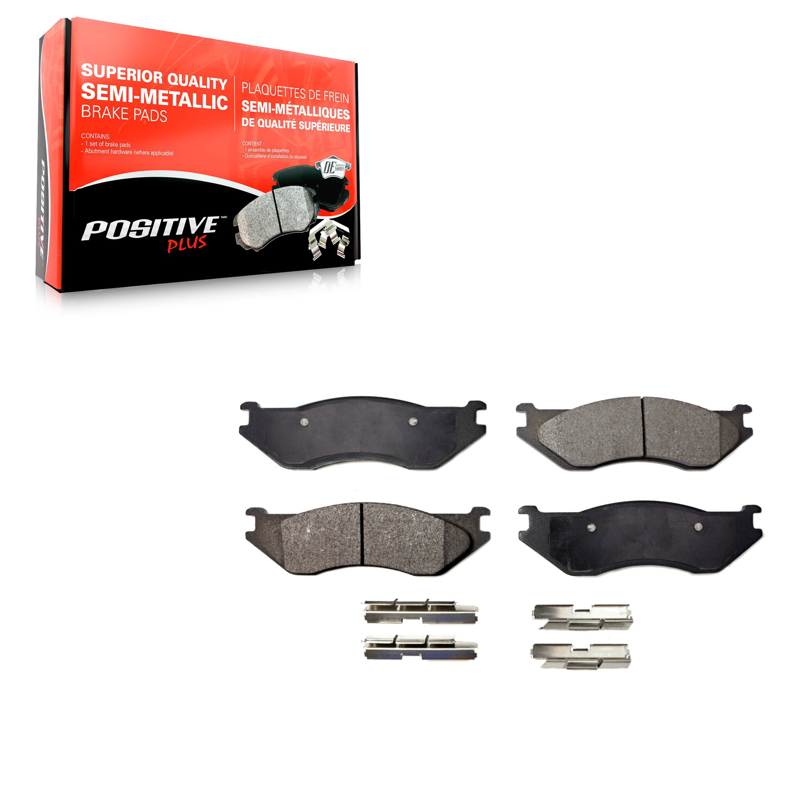 Semi-Metallic Brake Pads