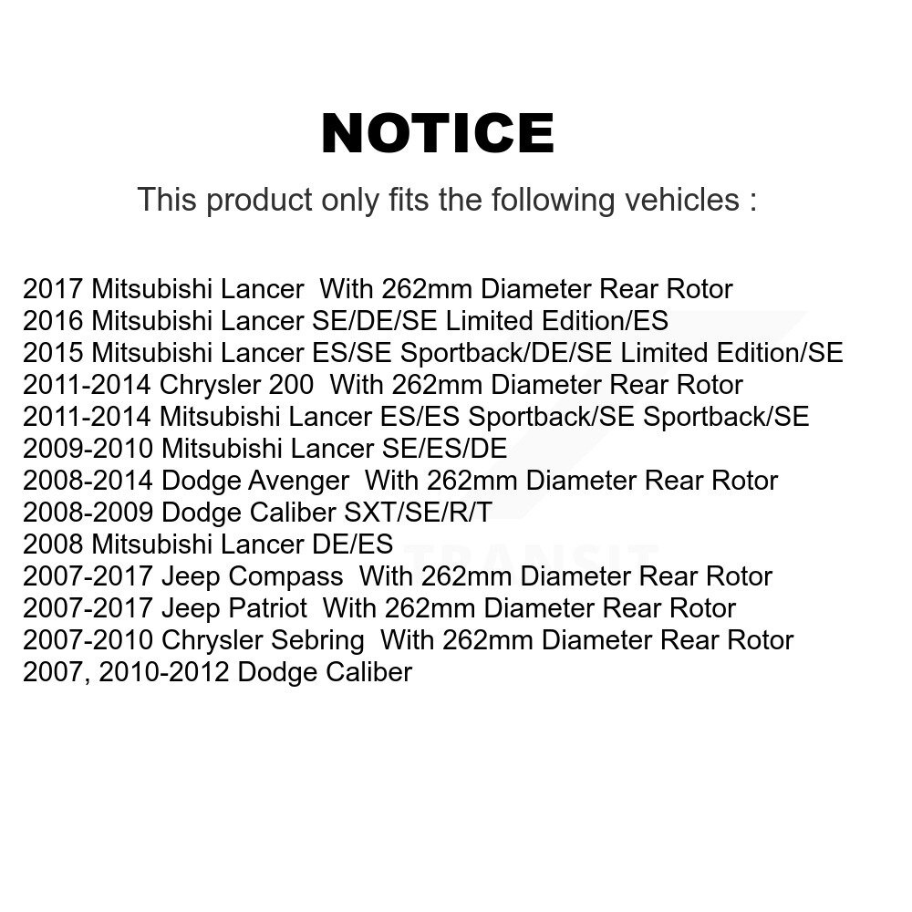 GENIUS - GCR-780457 - Coated Disc Brake Rotor