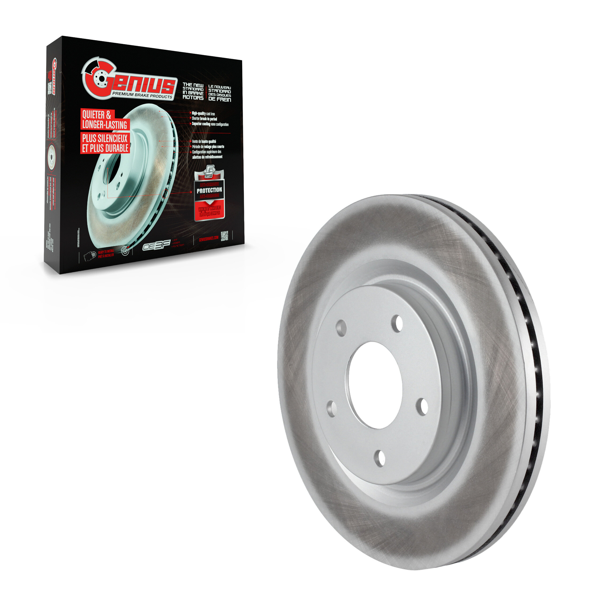 Coated Disc Brake Rotor